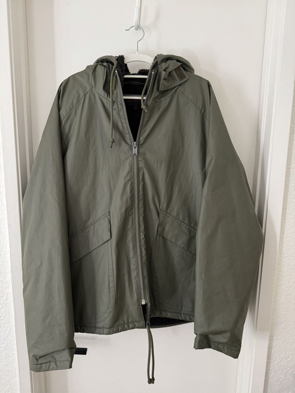 Yeezy YEEZY Season 3 Men's Khaki Waxed Cotton Anorak | Grailed