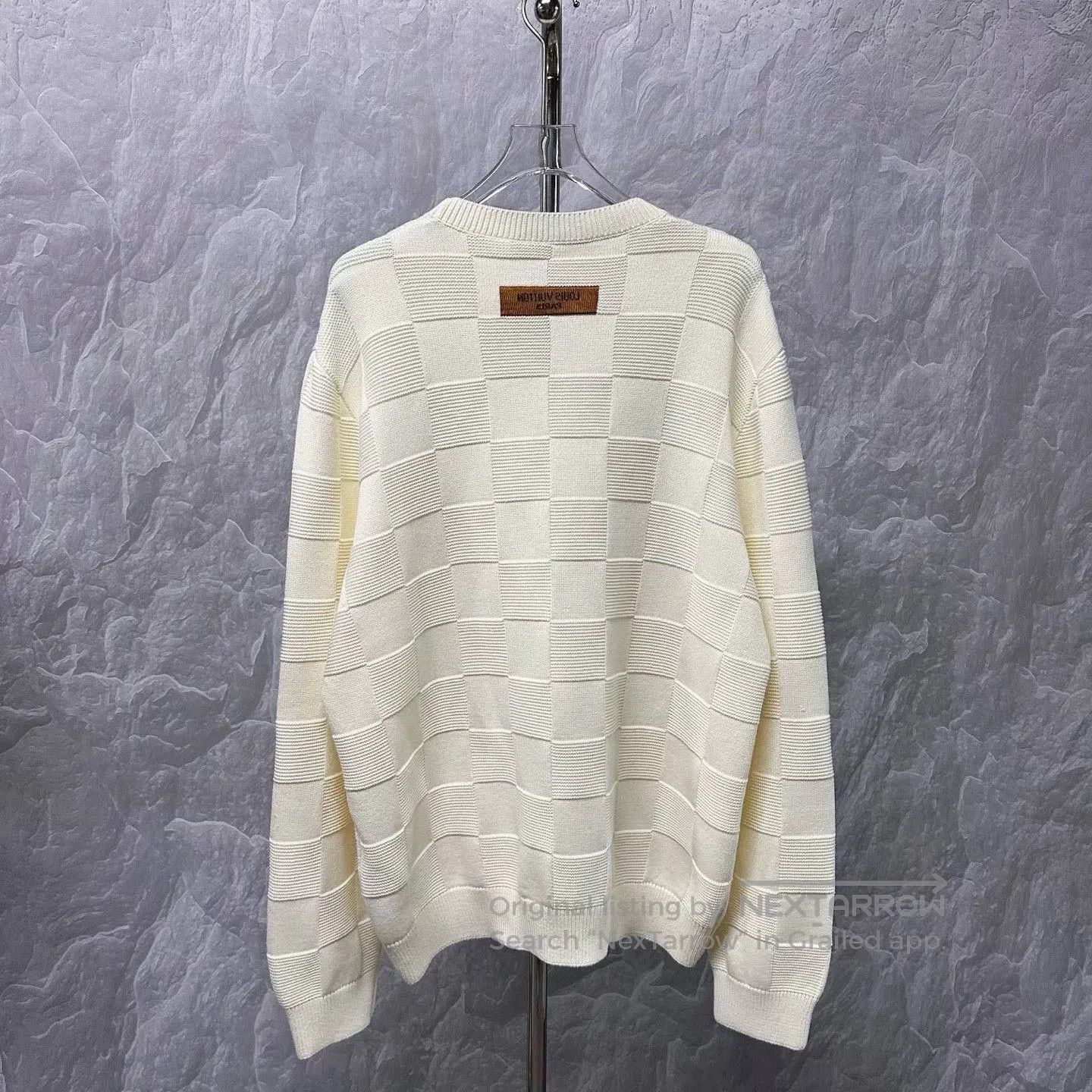 Louis Vuitton Louis Vuitton Checkerboard Pin Sweater XXL. Size US XXL / EU 58 / 5 - 4 Thumbnail