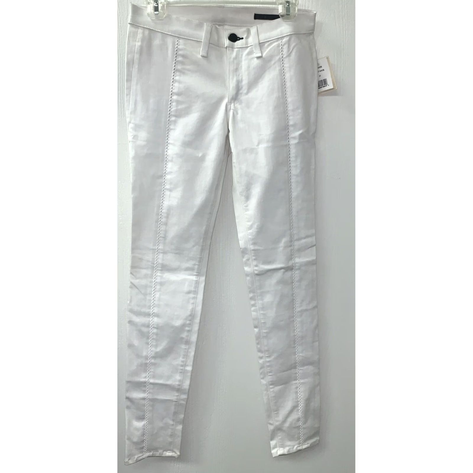 Rag & Bone rag & bone RAG & BONE/JEANS Split Separating BRIGHT WHITE SIZE:27 NWT WOMEN'S Size 27" / US 4 / IT 40 - 4 Thumbnail