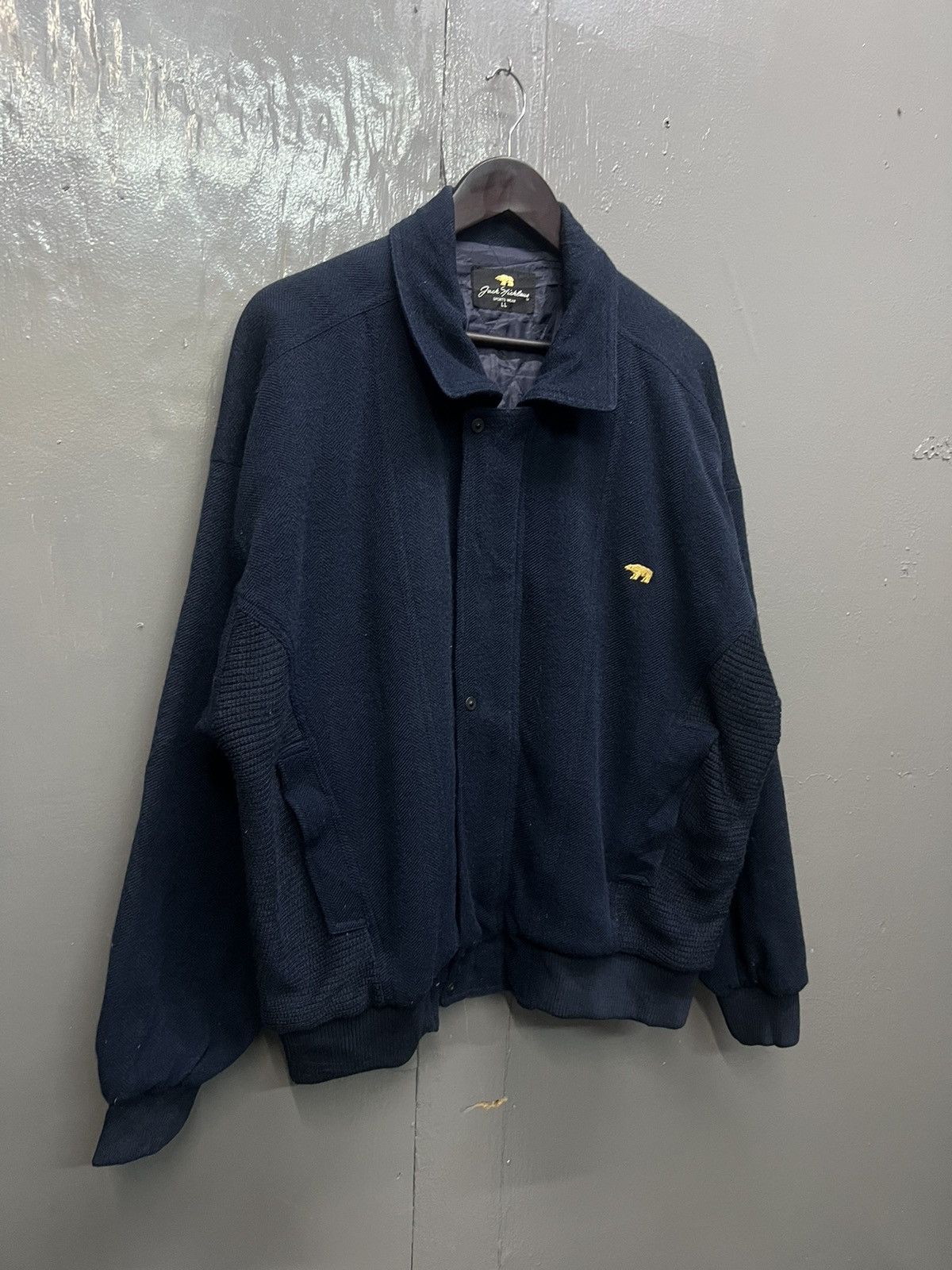 Vintage Vintage Jack Nicklaus Wool Jacket Size US L / EU 52-54 / 3 - 4 Thumbnail