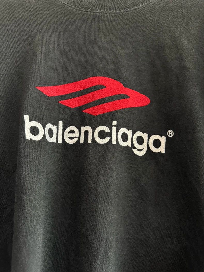 Balenciaga Balenciaga 3 B Short Sleeve Size US S / EU 44-46 / 1 - 2 Thumbnail