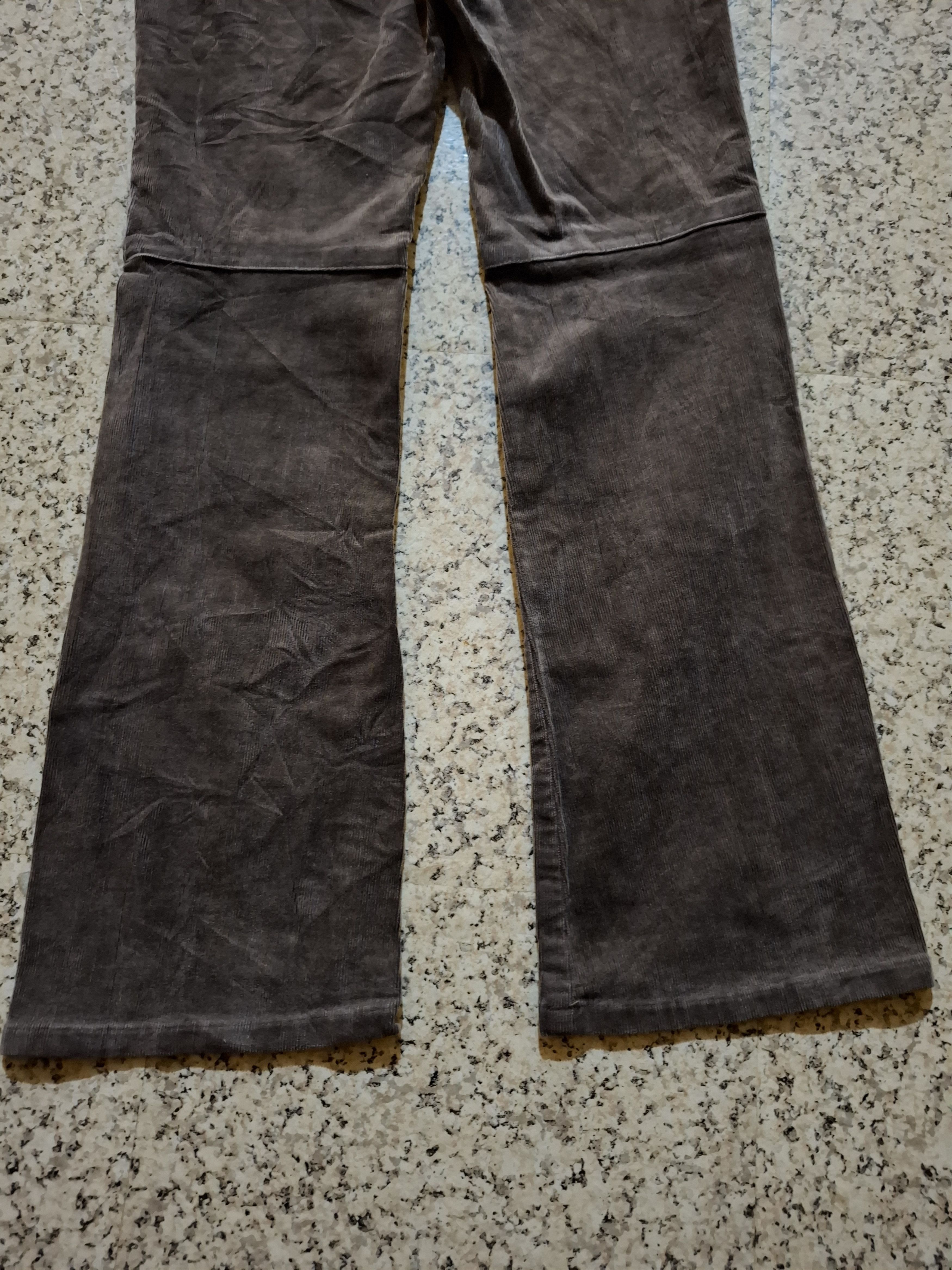 Marithe + Francois Girbaud ​MFG Archive Low Rise Corduroy Bootcut Trousers Takaya Shoji Size 25" / US 0 / IT 36 - 14 Thumbnail