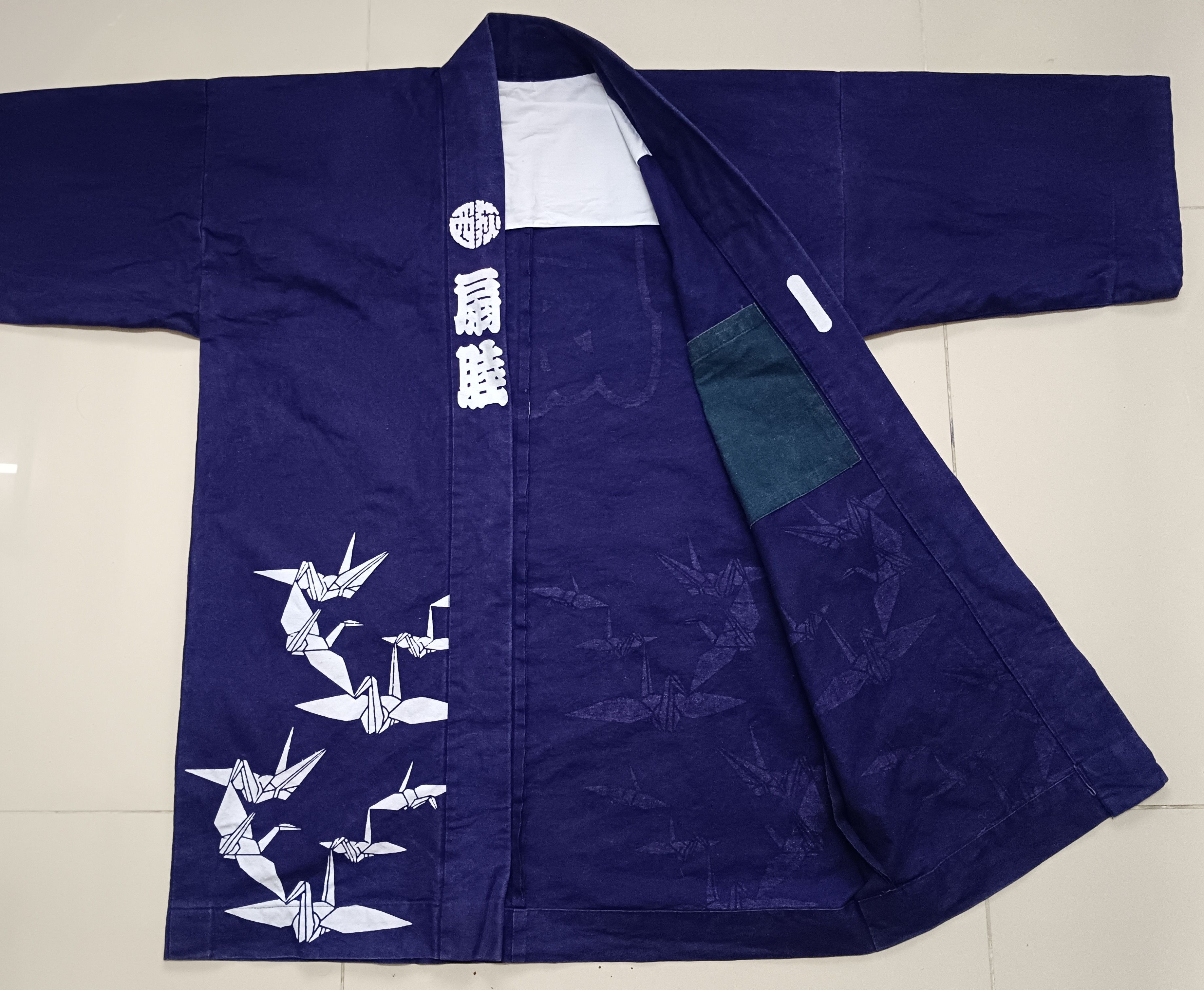14th Addiction × Japanese Brand Vintage Kimono Indigo Big Logo Size US L / EU 52-54 / 3 - 8 Thumbnail