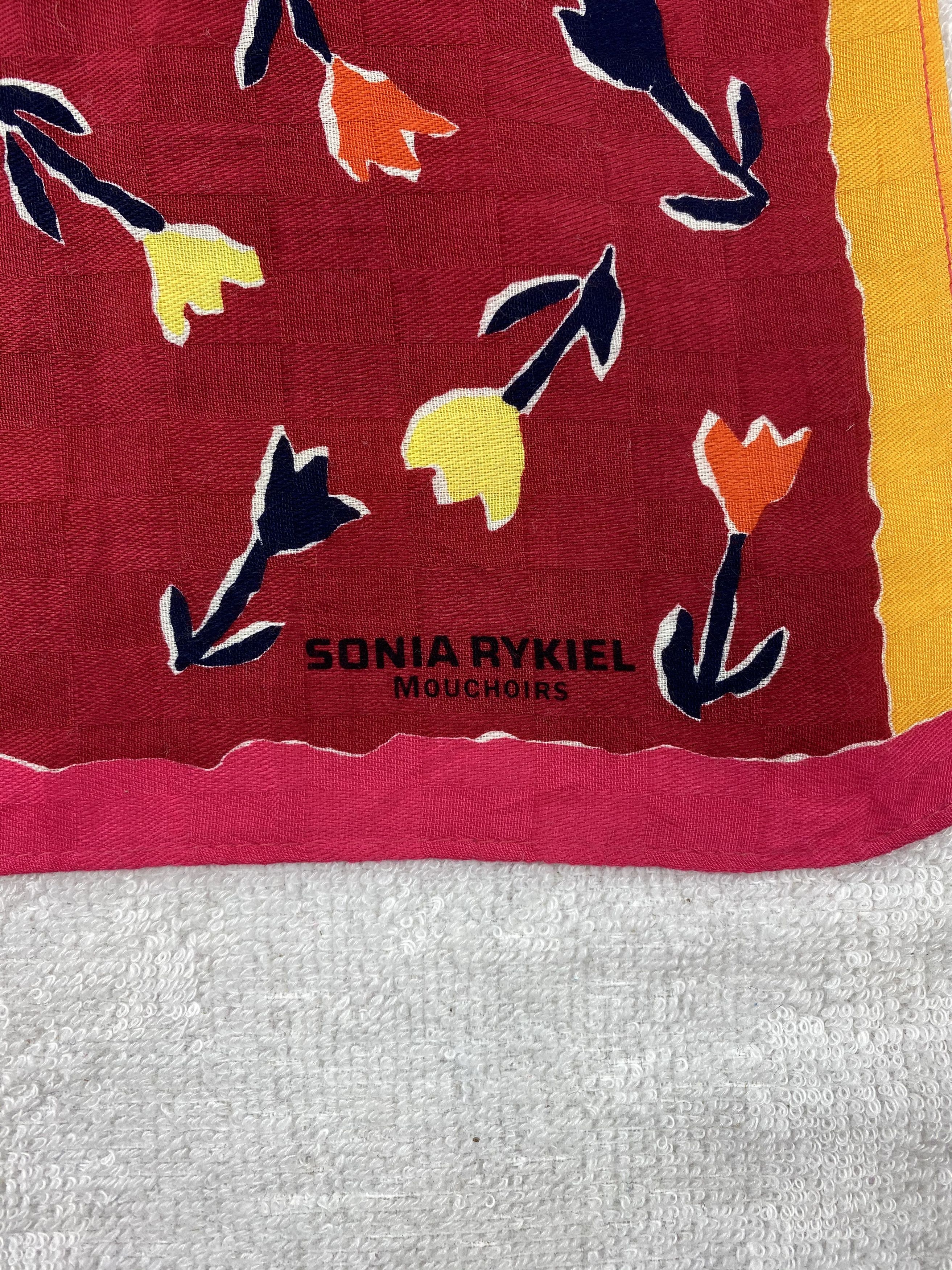 Sonia Rykiel × Vintage Sonia Rykiel Handkerchief / Bandana / Neckerchief Size ONE SIZE - 5 Thumbnail