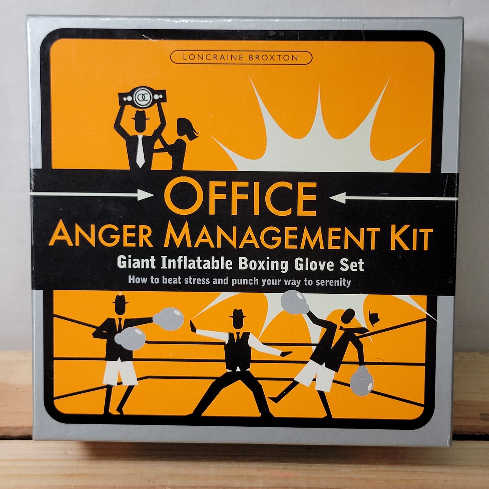 Other Office Anger Mgt Kit: Giant Inflatable Boxing Glove Set -NEW Size ONE SIZE - 1 Thumbnail