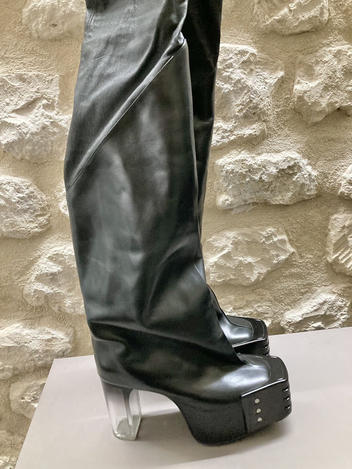 Rick Owens RICK OWENS Oblique Platforms Size US 9 / EU 42 - 3 Thumbnail