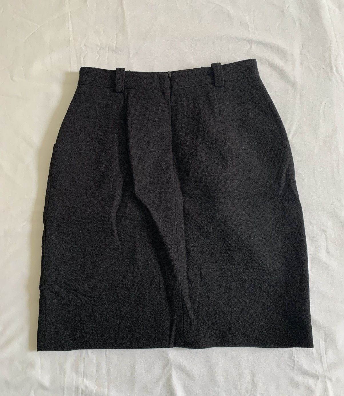 Versace LUXURY💃🏼VERSACE BLACK MINI SKIRT Size 25" / US 0 / IT 36 - 7 Thumbnail