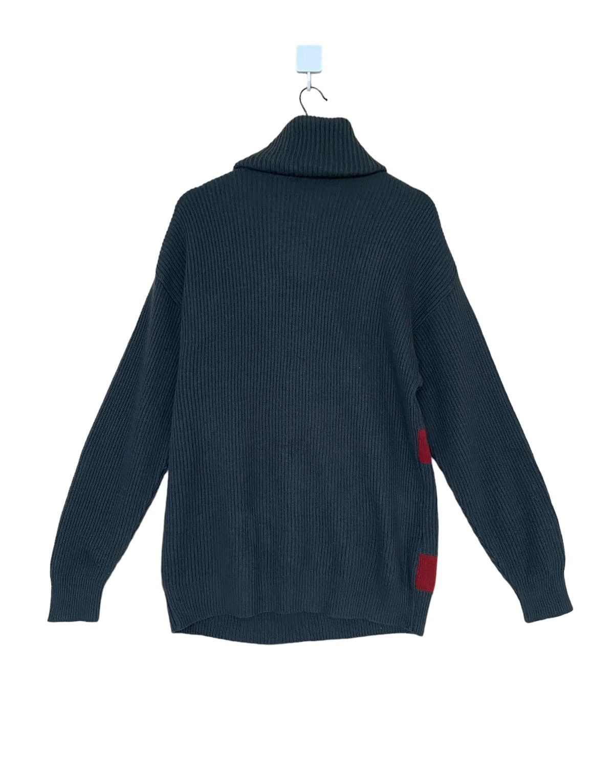 Japanese Brand Vintage Brand Krizia Jeans Turtleneck Knitwear 1990s Size US M / EU 48-50 / 2 - 2 Thumbnail