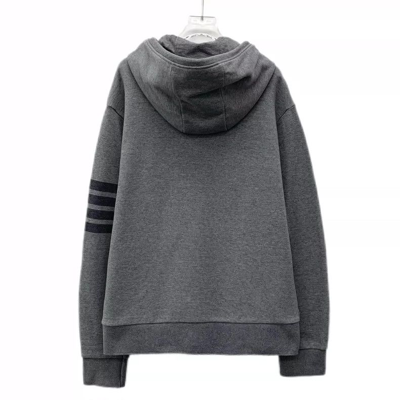 Thom Browne Thom Browne size4 Tie-down pull zipper long sleeve hoodie j Size US XL / EU 56 / 4 - 2 Thumbnail