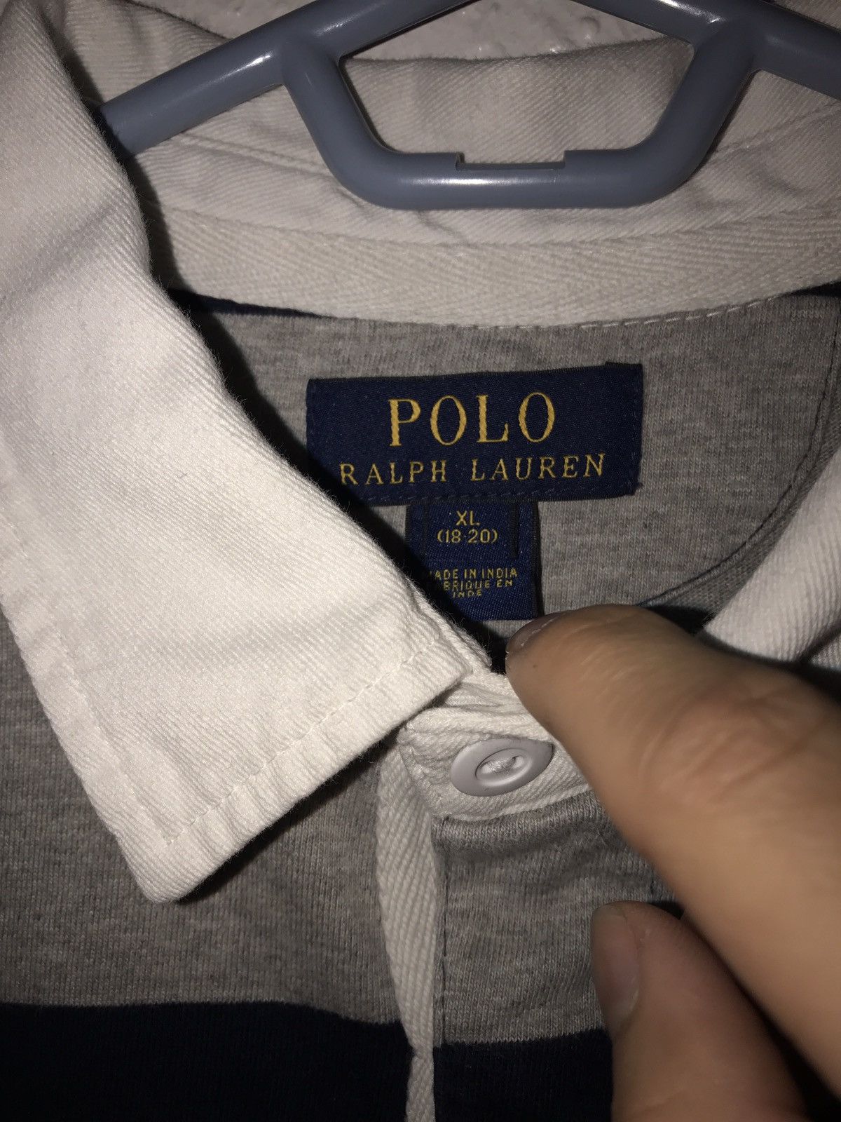 Polo Ralph Lauren Vintage 90s Polo Ralph Lauren Rugby long sleeve Size US XL / EU 56 / 4 - 3 Thumbnail