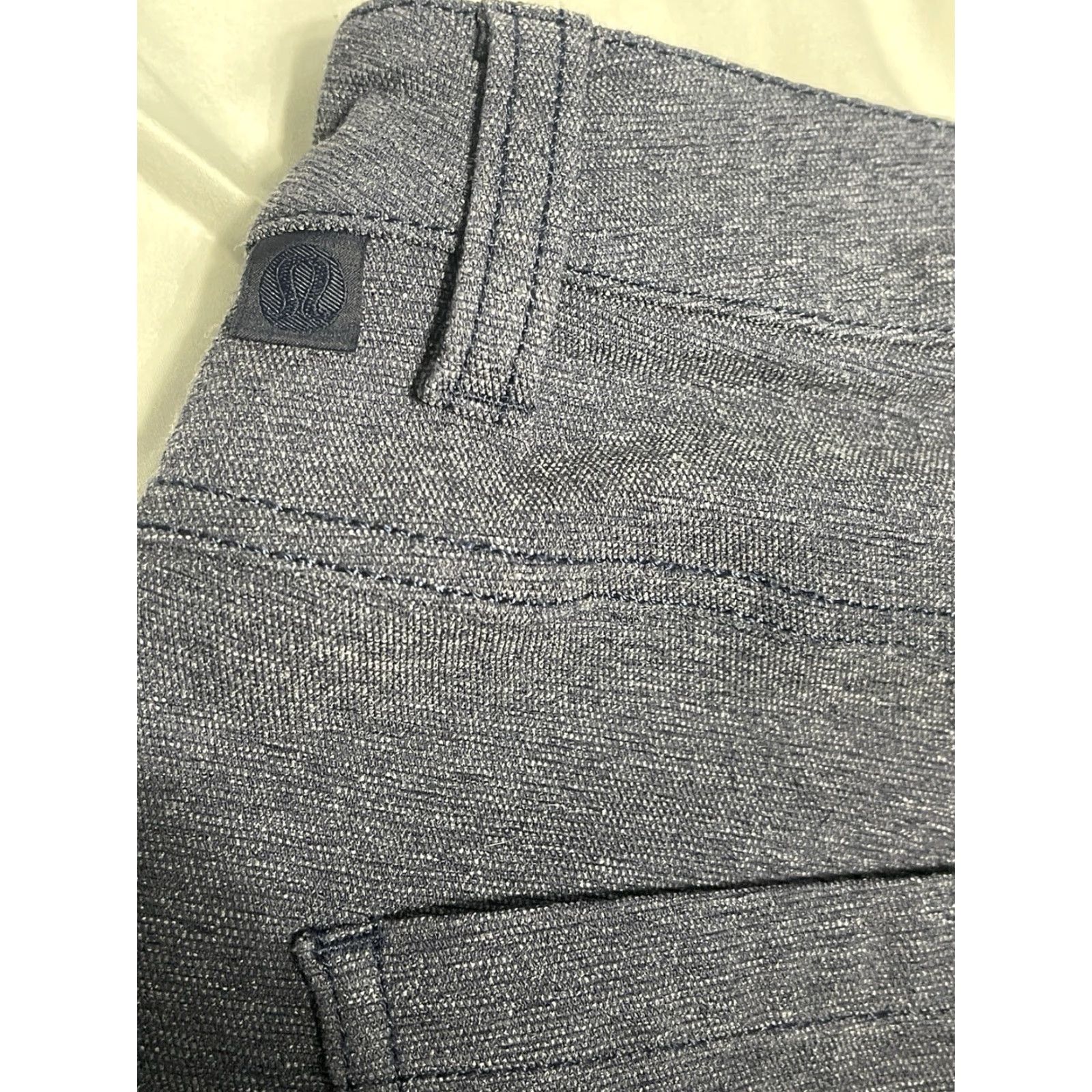 Lululemon Lululemon ABC Pant Slim Fit Canvas Tech Men's Size 30 Heather Blue GUC Size US 30 / EU 46 - 5 Thumbnail