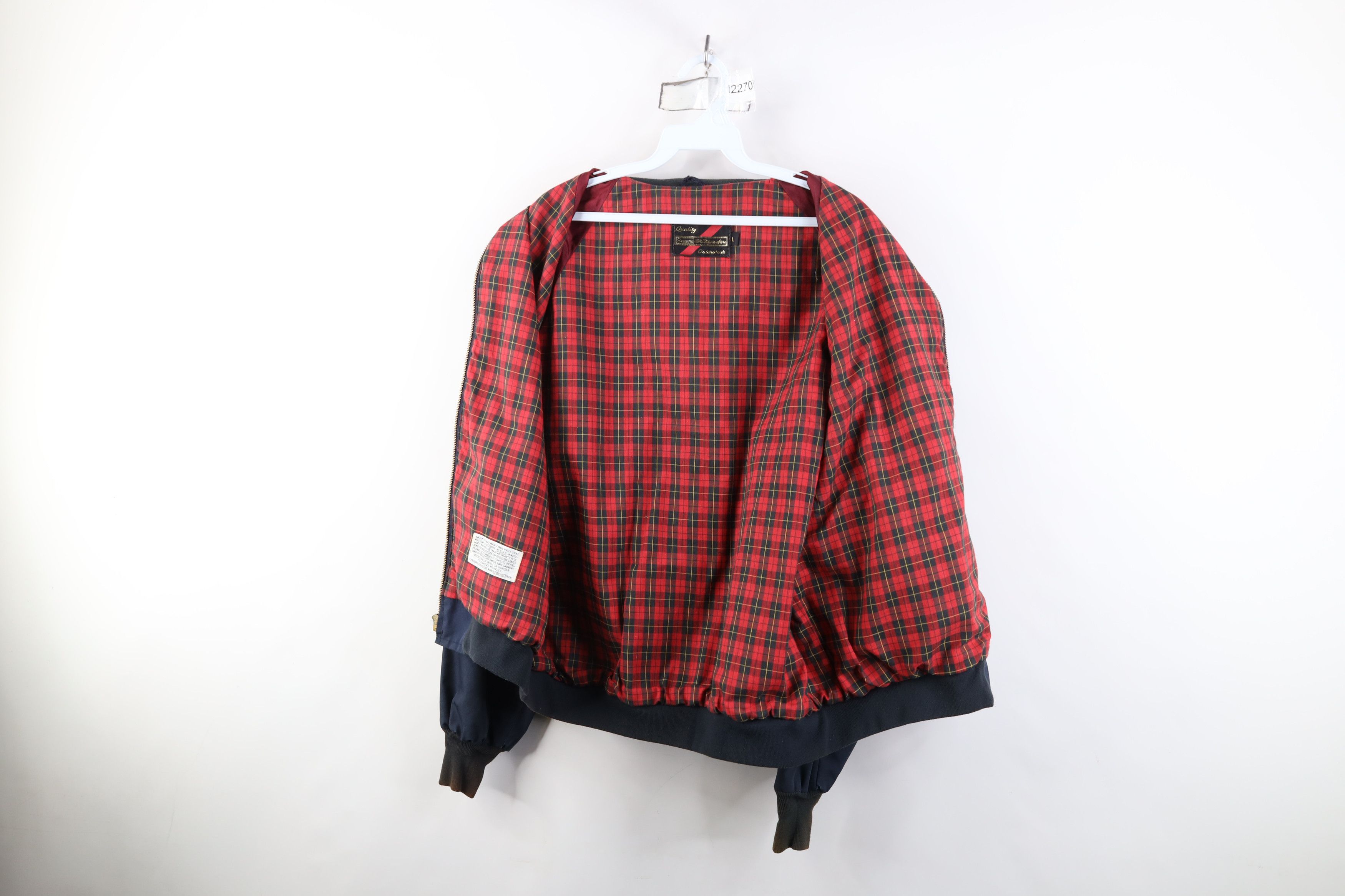 Vintage Vintage 70s Streetwear Cafe Racer Bomber Jacket Blue USA Size US L / EU 52-54 / 3 - 12 Thumbnail