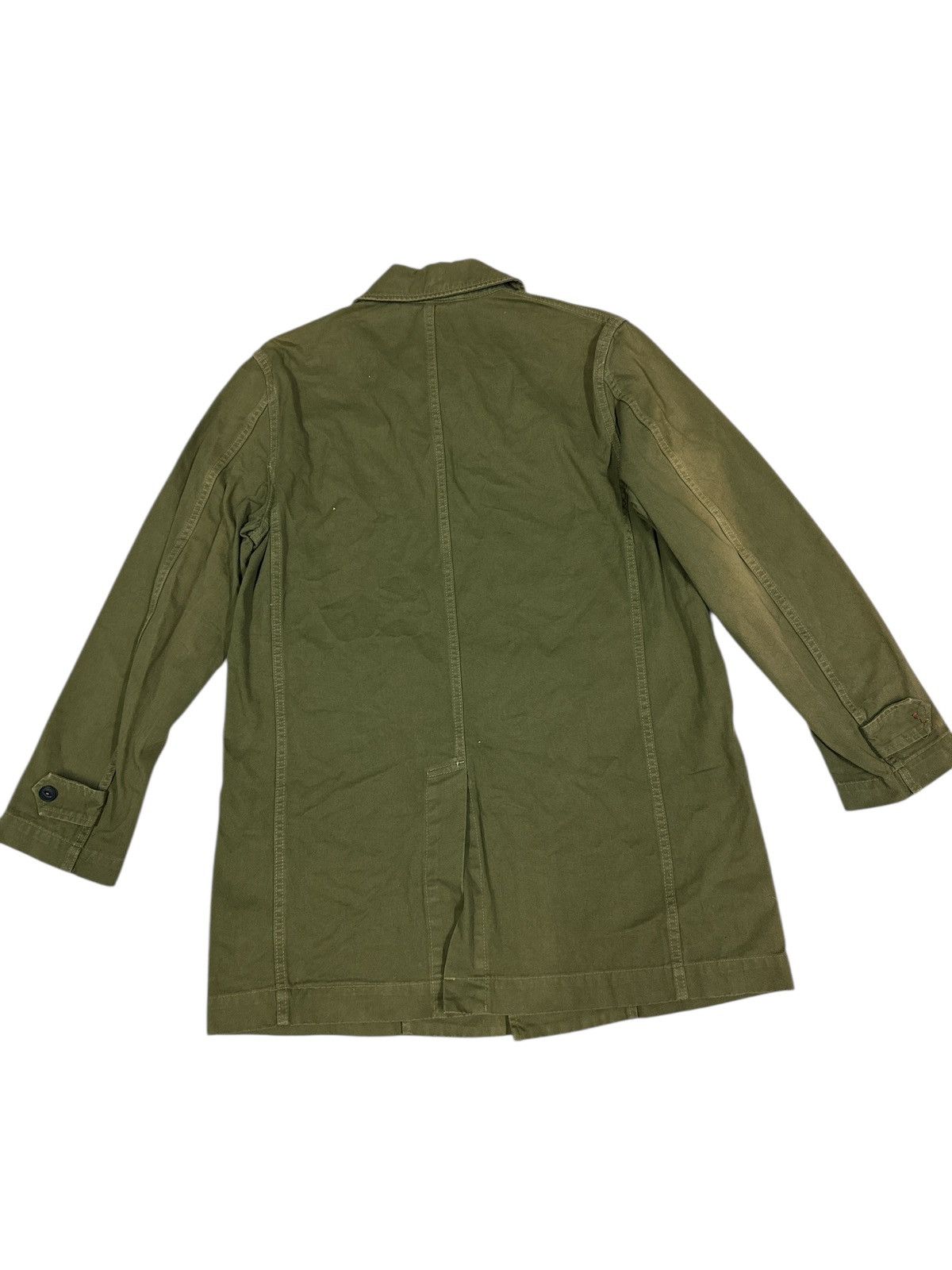 Japanese Brand Sun Faded Kato Jacket Army Green 💥🎌 Size US XL / EU 56 / 4 - 2 Thumbnail