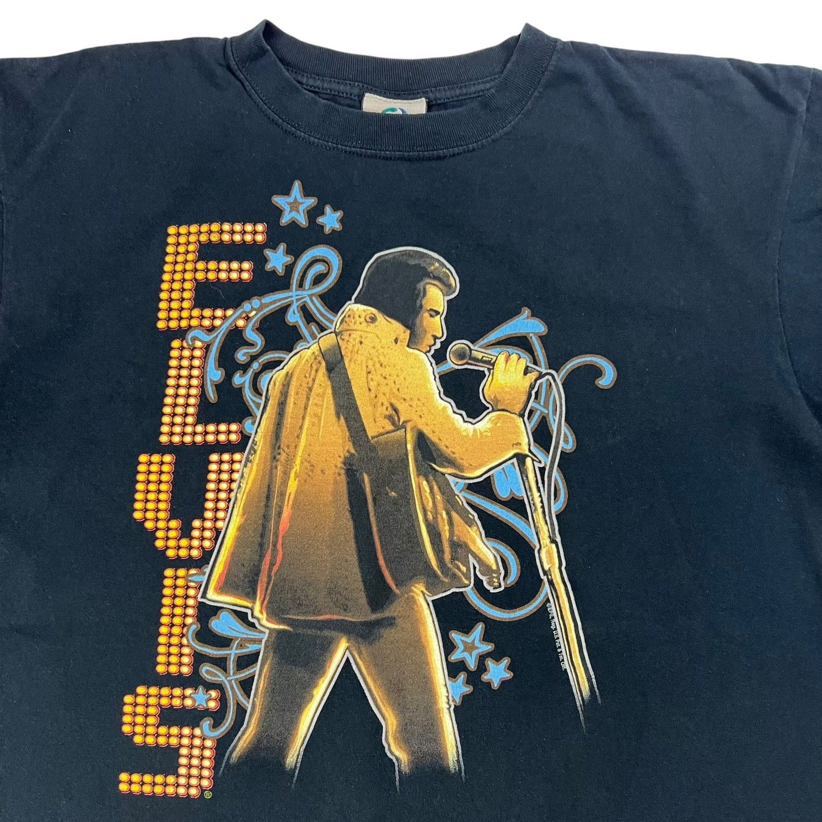 Band Tees × Liquid Blue × Vintage Vintage Y2K Liquid Blue Elvis Presley tee (L) Size US L / EU 52-54 / 3 - 4 Thumbnail