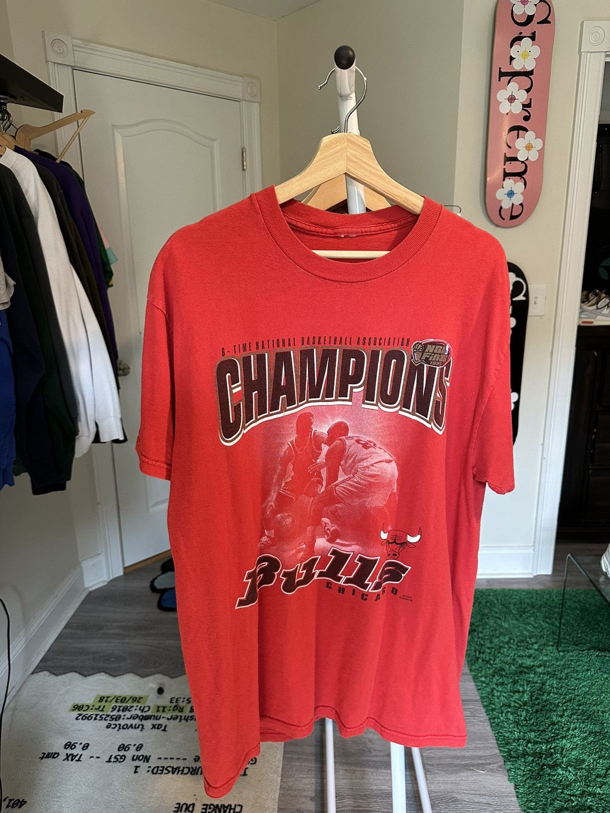 Vintage Vintage Bulls t-shirt (Lil Yachty closet collection) Size US XL / EU 56 / 4 - 2 Thumbnail