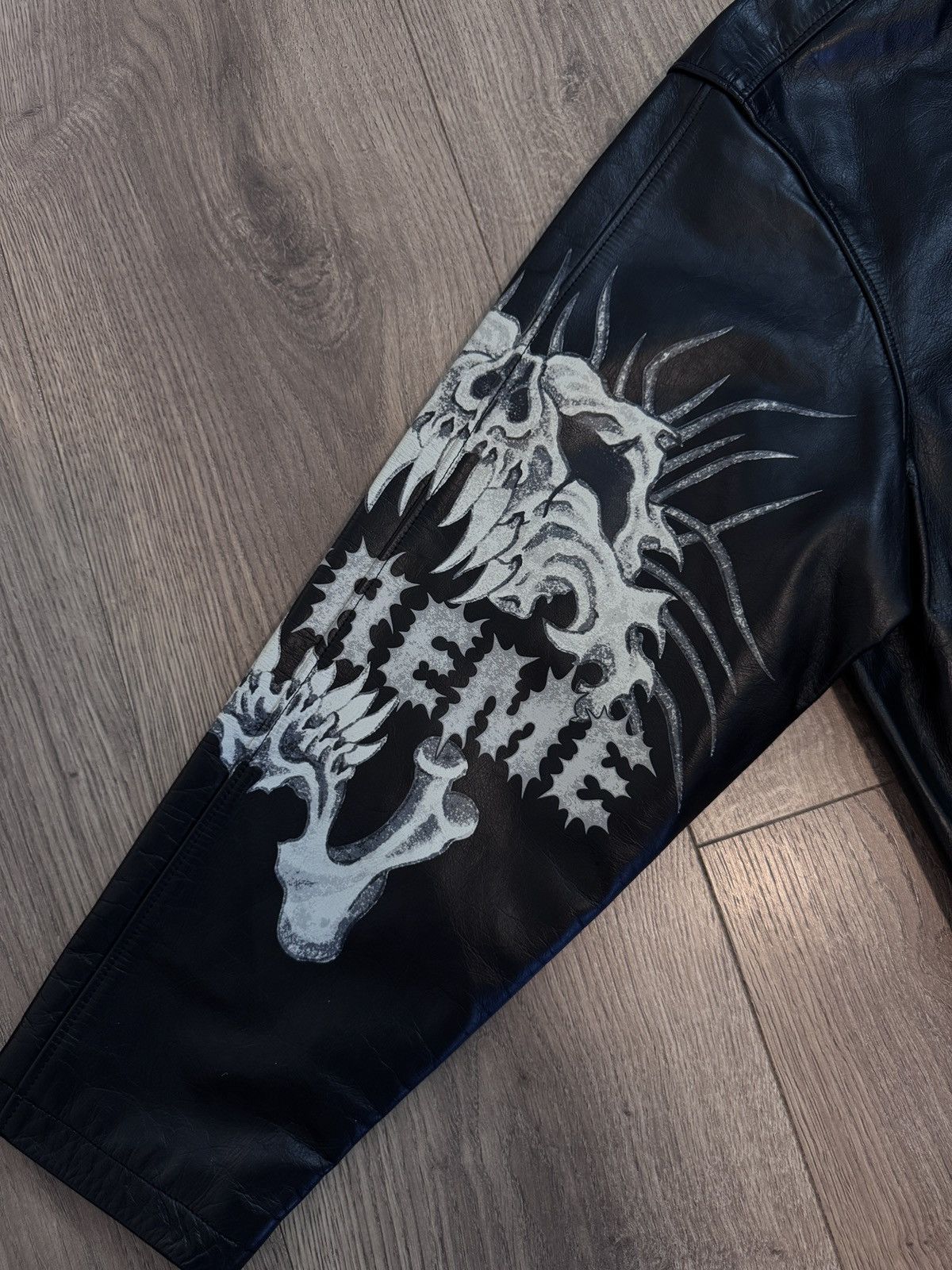 Supreme × Yohji Yamamoto Supreme Y’s By Yohji Yamamoto Leather Jacket Size US M / EU 48-50 / 2 - 3 Thumbnail