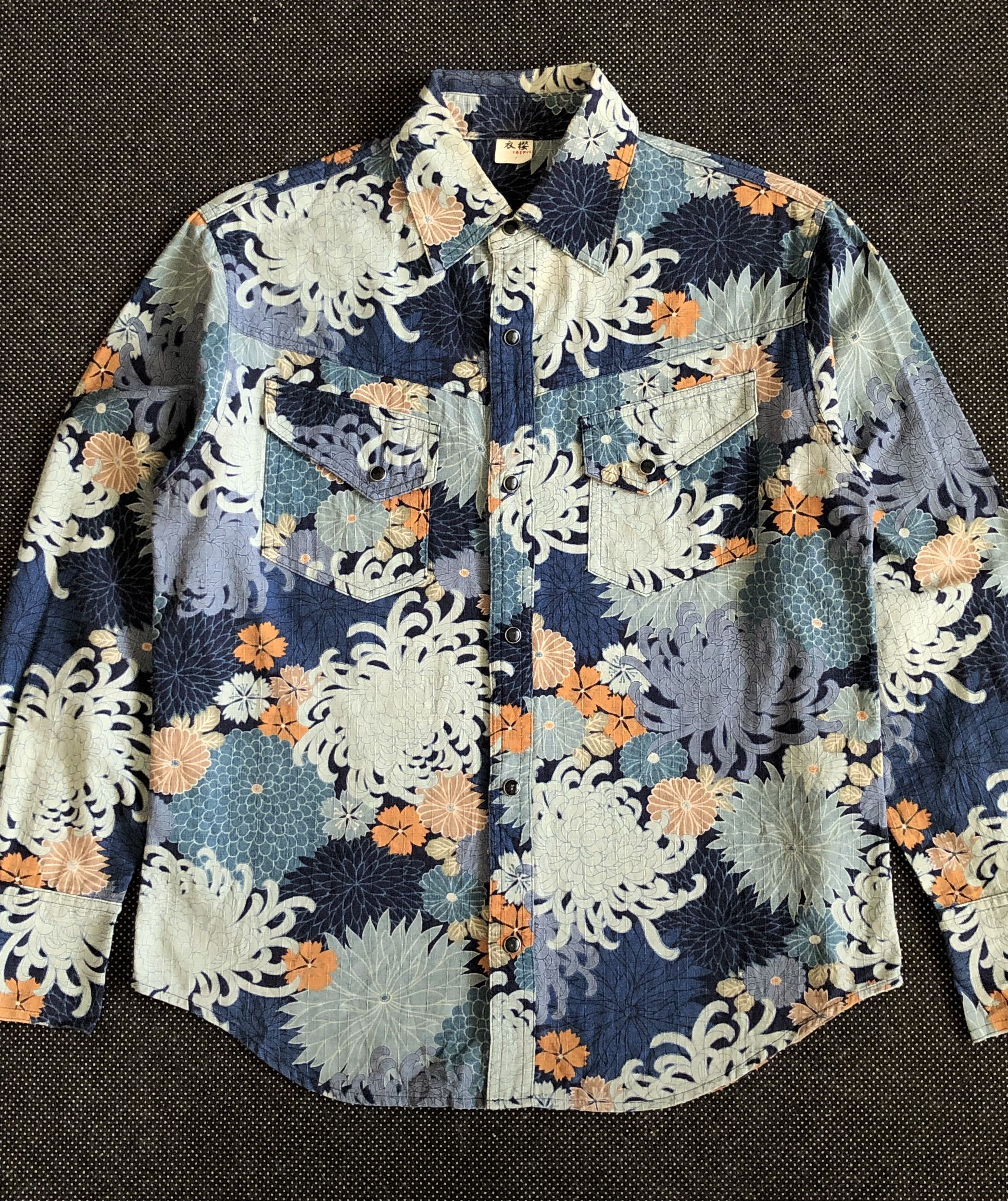 Japanese Brand RARE🔥VINTAGE JAPAN’S NEO CLOTHING FLORAL PRINT COTTON TWILL Size US M / EU 48-50 / 2 - 3 Thumbnail