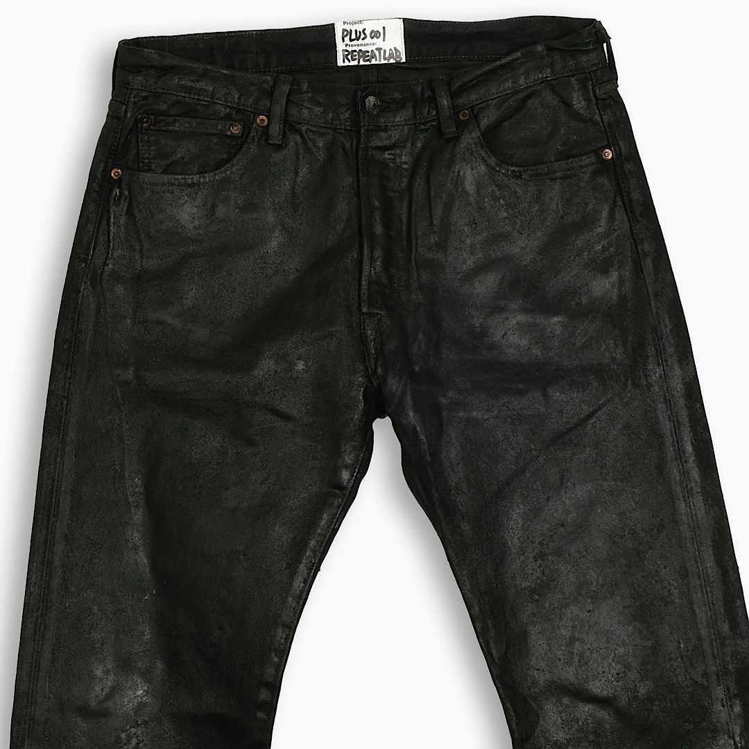 Japanese Brand × Levi's × Vintage REPEAT PLUS 001 Dirty Coating Jean 33 size (RP001K3301) Size US 33 - 3 Thumbnail