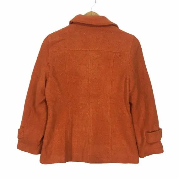 Japanese Brand Vtg ELLE PARIS FASHION Orange Jacket Sport Coat Cardigan Size S / US 4 / IT 40 - 2 Thumbnail