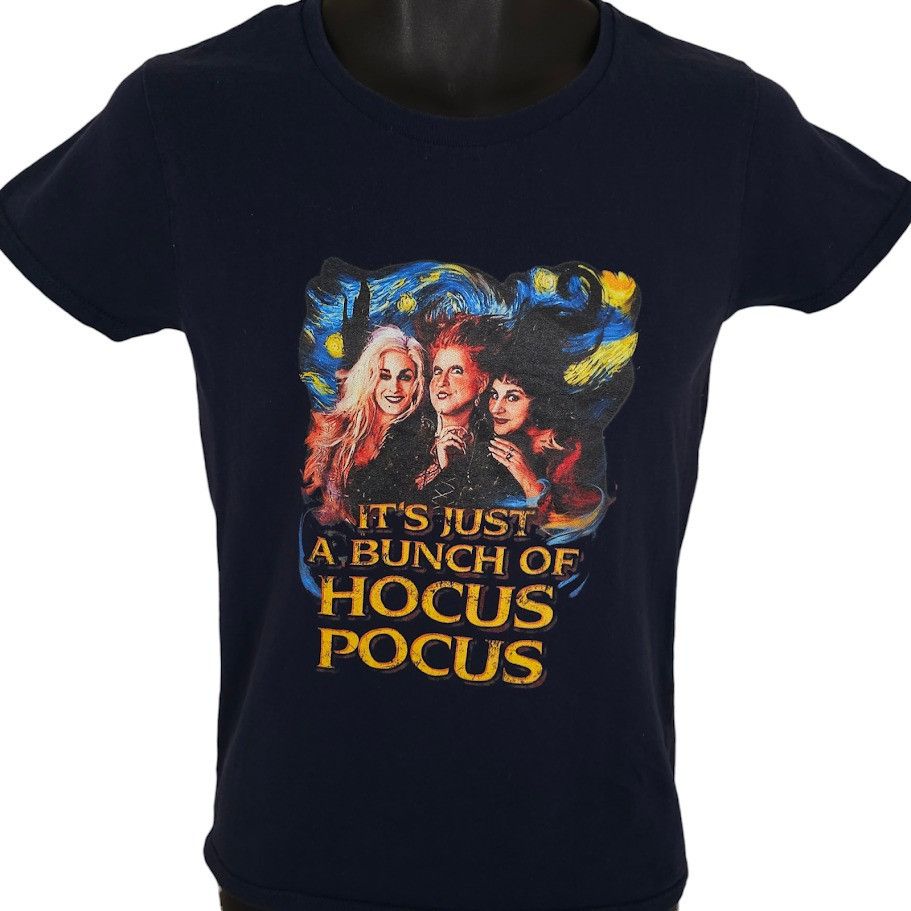 Gildan Hocus Pocus T Shirt Womens Size Small Blue Halloween Movie Size S / US 4 / IT 40 - 1 Thumbnail