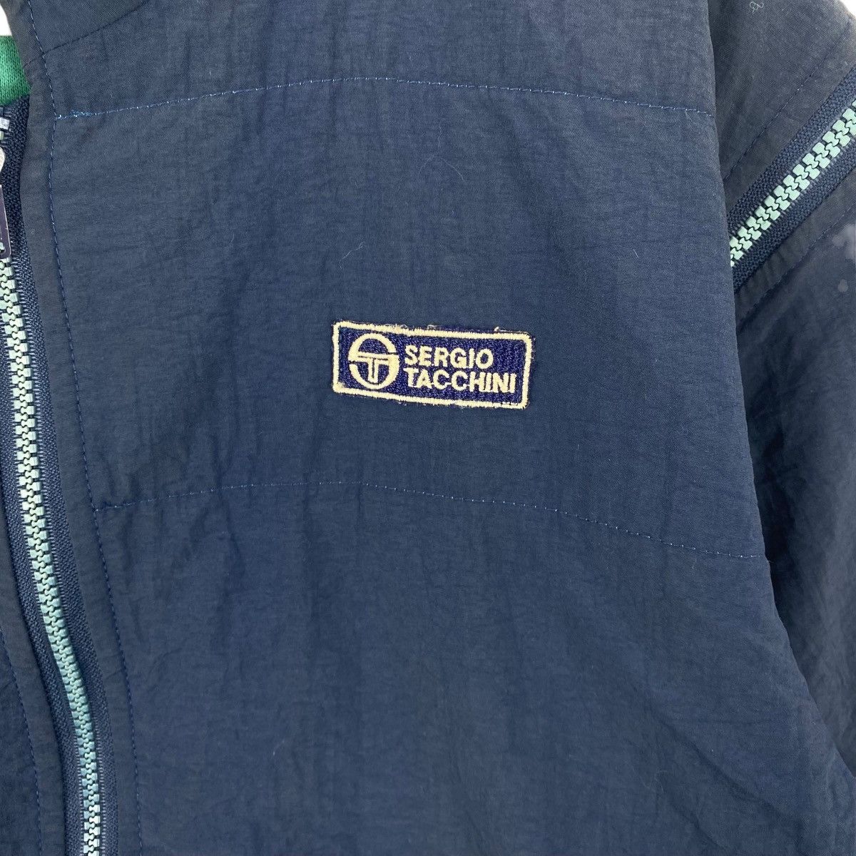 Sergio Tacchini Vintage SERGIO TACCHINI Reversible Bomber Jacket Full Zip Size US XL / EU 56 / 4 - 7 Thumbnail