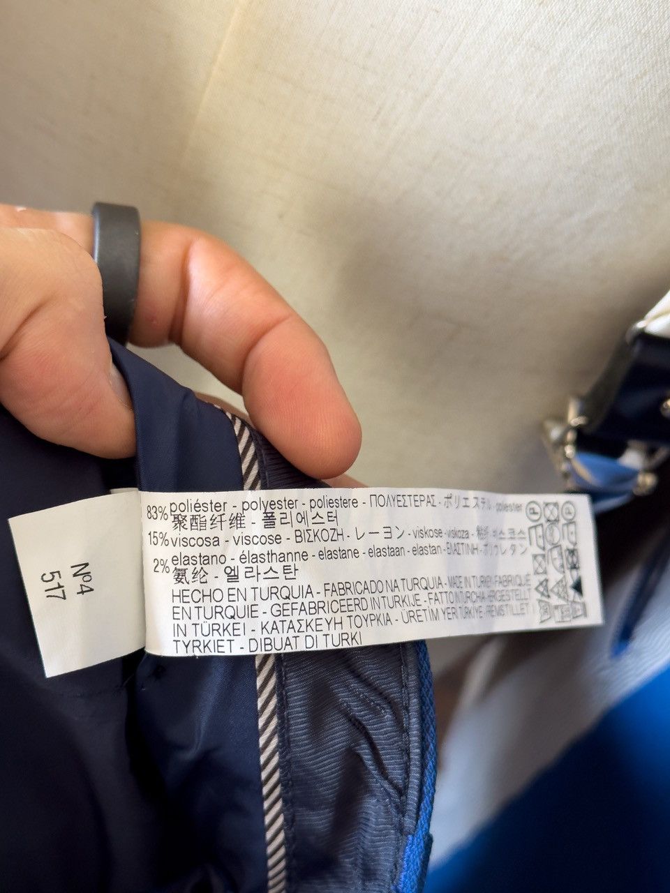 Zara Zara Navy Suit 40 + extra pants 31+32: Like New Size 40R - 8 Thumbnail