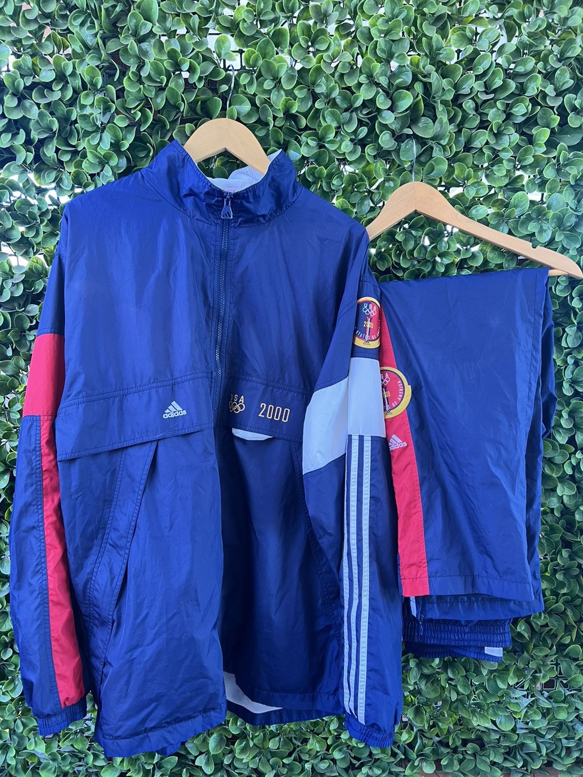 希少 adidas 80's Olympic ブルゾン USA デサント製 80s adidas 