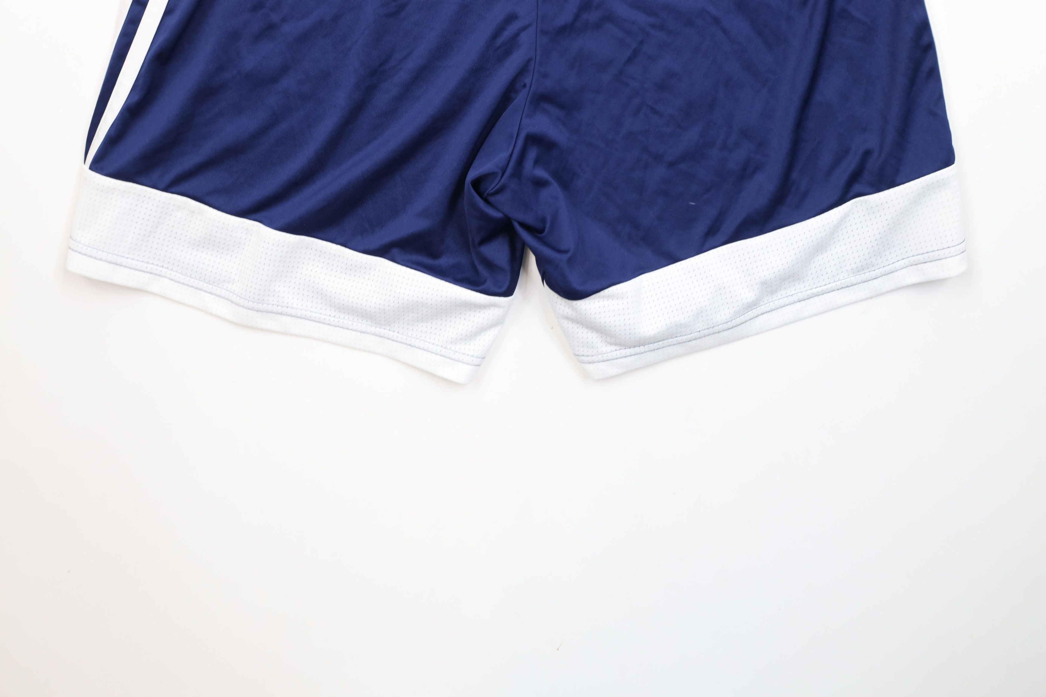Adidas × Vintage Vintage Adidas Striped Running Jogging Soccer Shorts Blue Size US 32 / EU 48 - 11 Thumbnail
