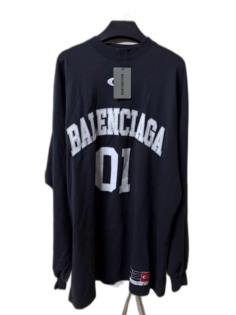 【BALENCIAGA】Basketball Series Long Sleeve T-shirt ロンT Medium-822176TRVX81000_F.jpg?v=1