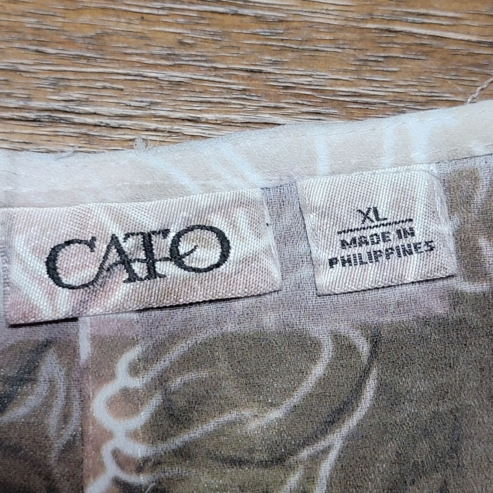Other Cato Floral Abstract Blouse w/ Flare Arms - Size XL Size XL / US 12-14 / IT 48-50 - 4 Thumbnail