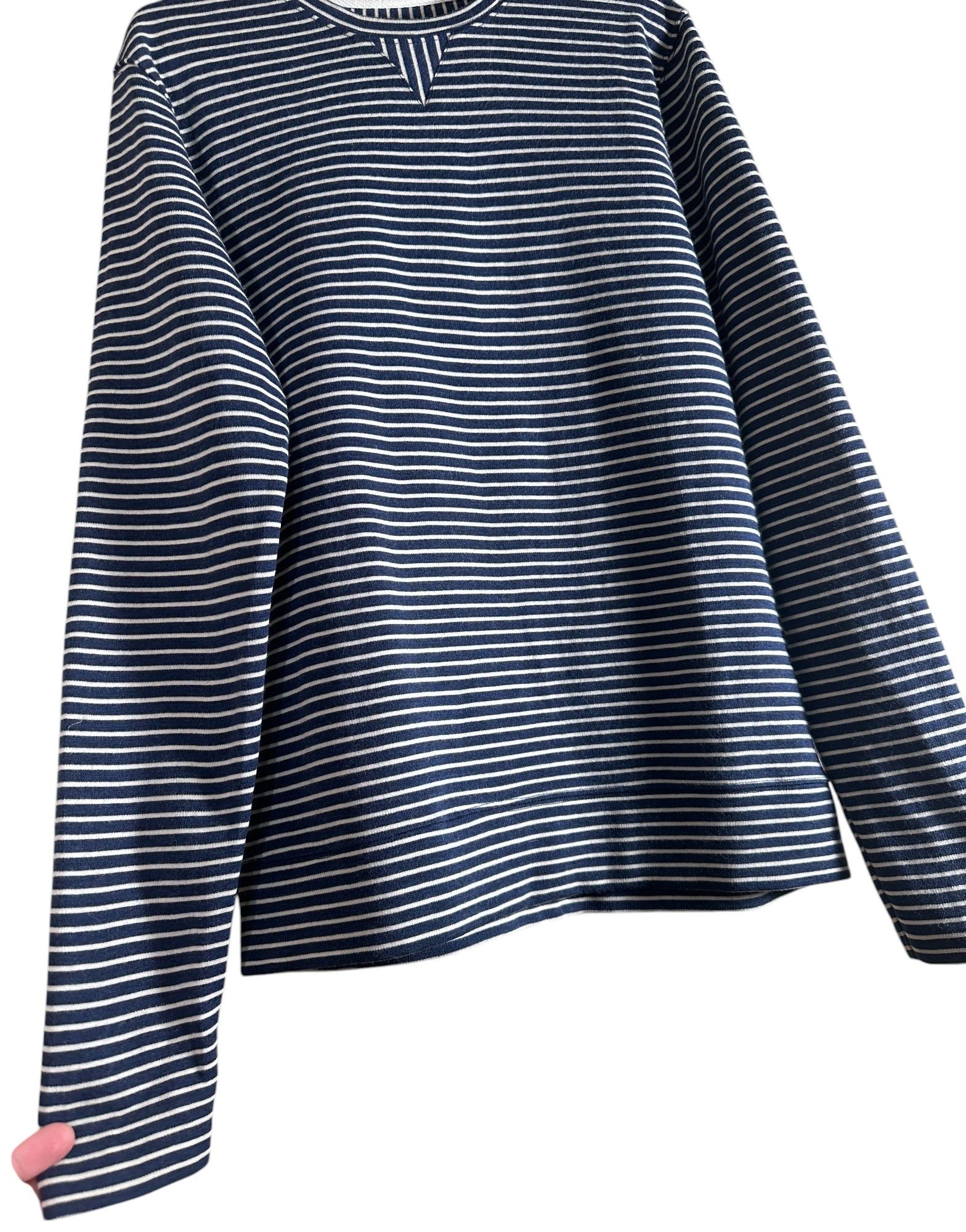 Norse Projects Wool Striped Blue Blouse Jumper Size US M / EU 48-50 / 2 - 3 Thumbnail