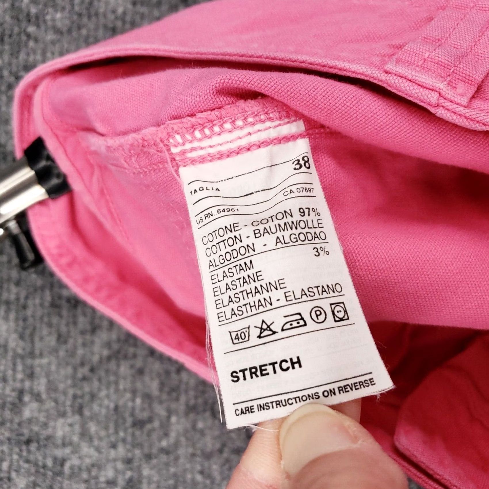 United Colors Of Benetton United Colors of Benetton Skirt Womens Pink Mini Cargo Stretch Casual US 2 38 Size 26" / US 2 / IT 38 - 4 Thumbnail