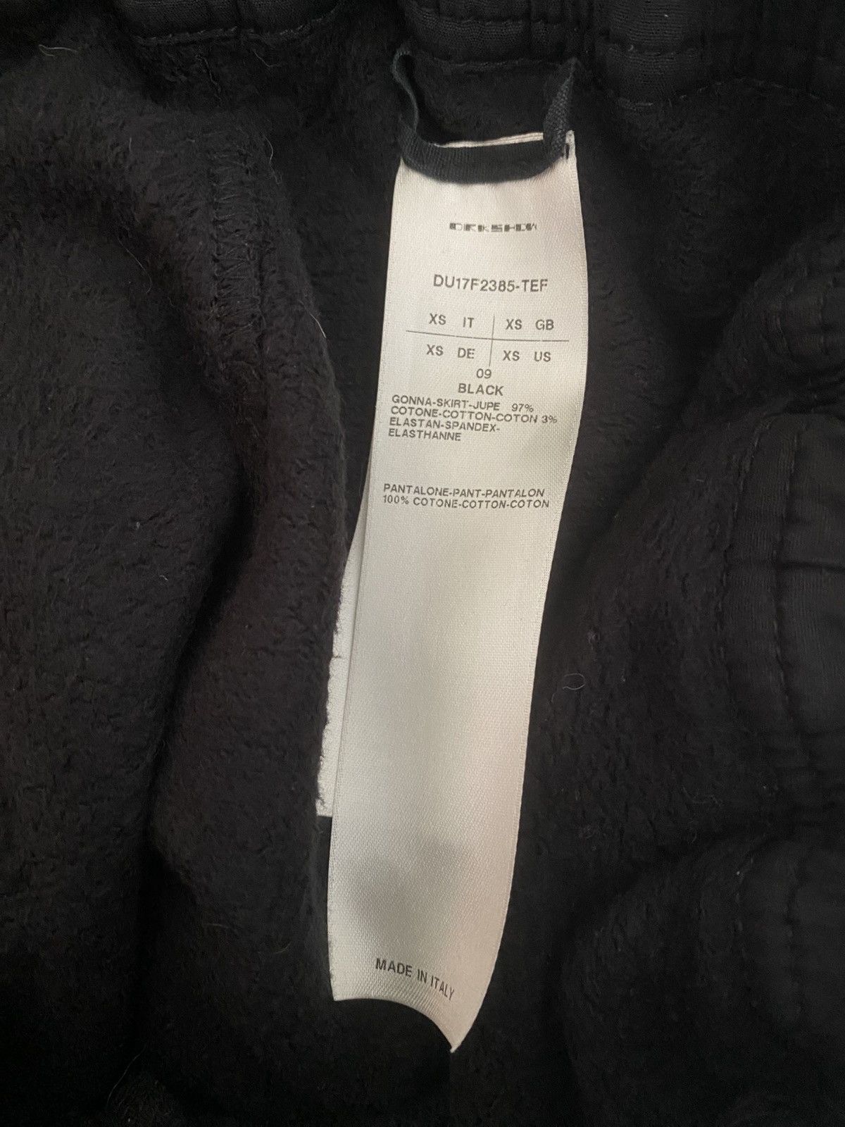 Rick Owens Rick Owens Drop Crotch Skirt/shorts Size US 30 / EU 46 - 4 Thumbnail