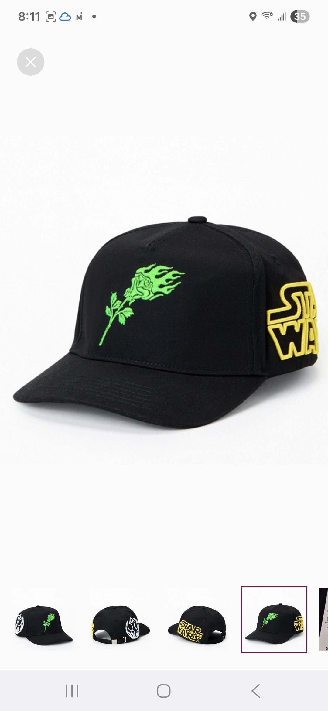 Civil Regime Civil x Star Wars Rebel Dad Hat Size ONE SIZE - 1 Thumbnail