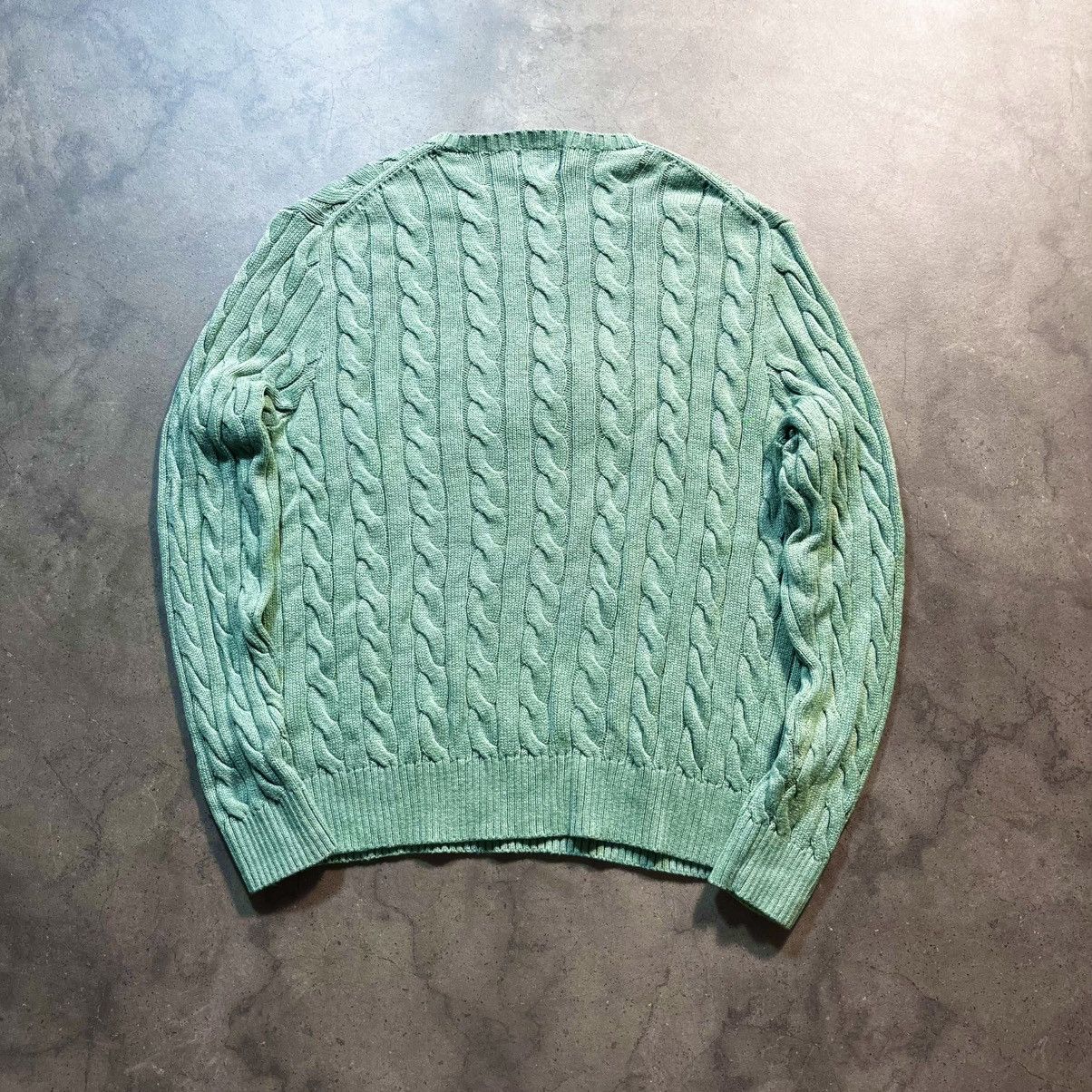 Polo Ralph Lauren Polo Ralph Lauren Small Pony Cable Knit Sweater Old Money Size US L / EU 52-54 / 3 - 10 Thumbnail