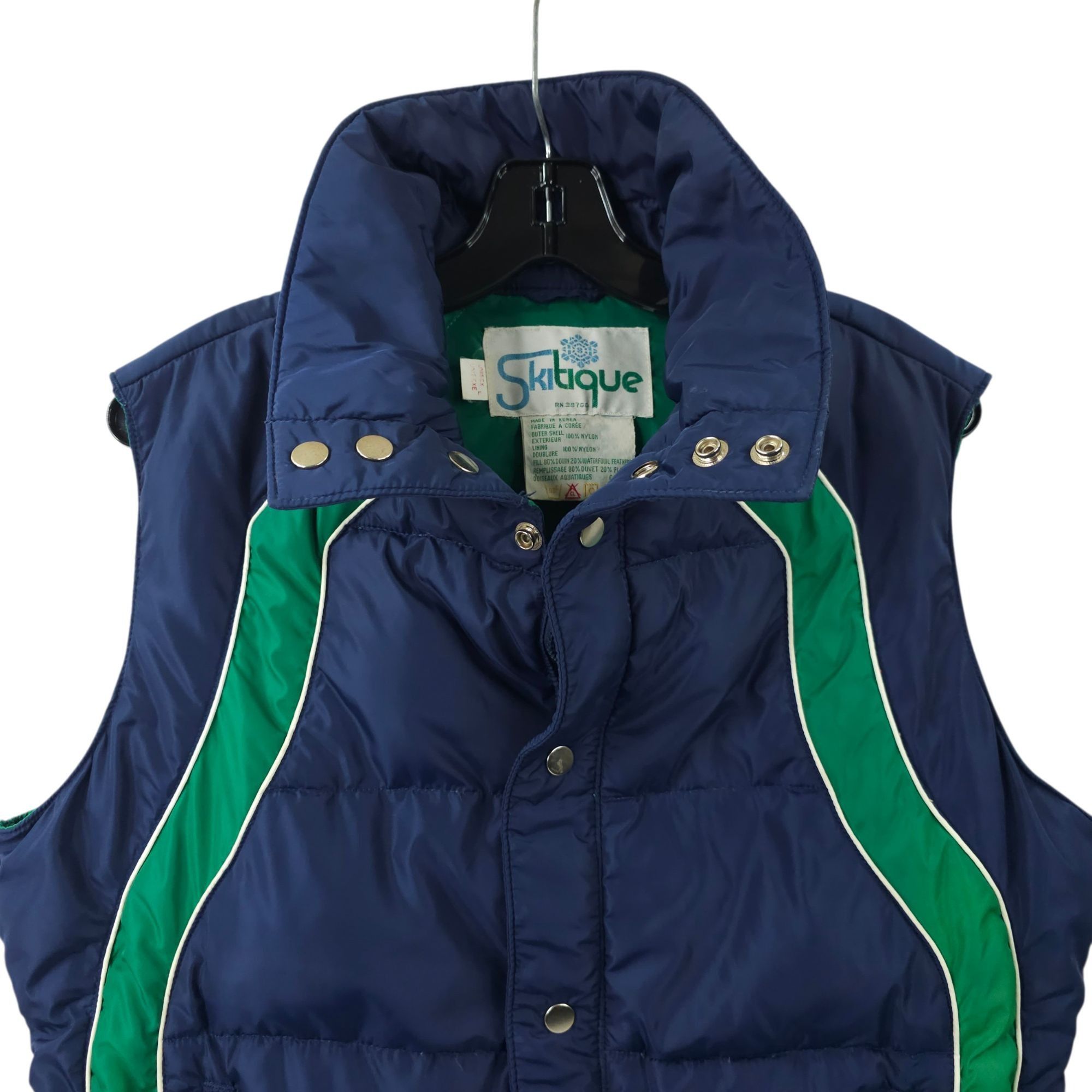 Other Skitique Puffer Vest L Vintage 70s 80s Down Feather Fill Size US L / EU 52-54 / 3 - 14 Thumbnail