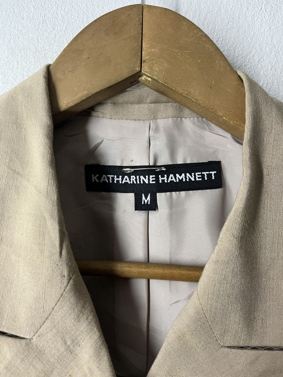Katharine Hamnett London KATHARINE HAMNETT LONDON BLAZER COAT JACKET Size M / US 6-8 / IT 42-44 - 9 Thumbnail