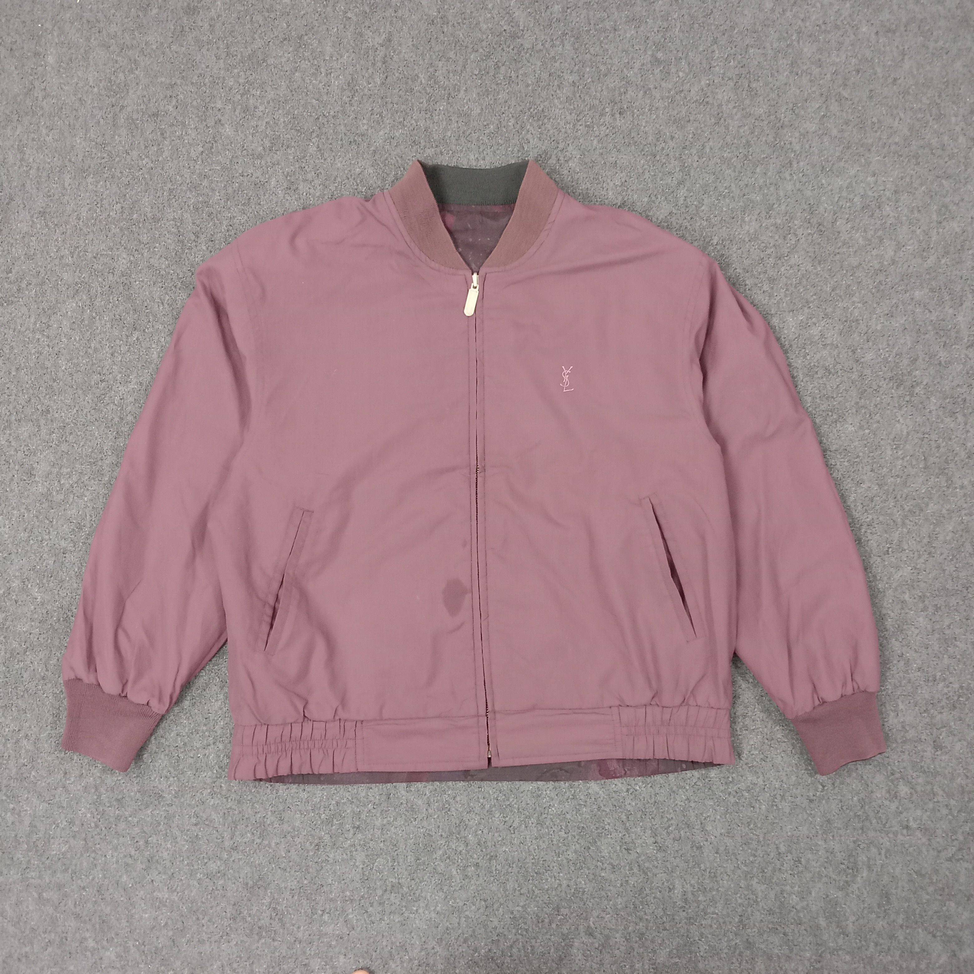 Yves Saint Laurent Yves Saint Laurent Italian Brand Reversible Jacket C227N23 Size US L / EU 52-54 / 3 - 4 Thumbnail