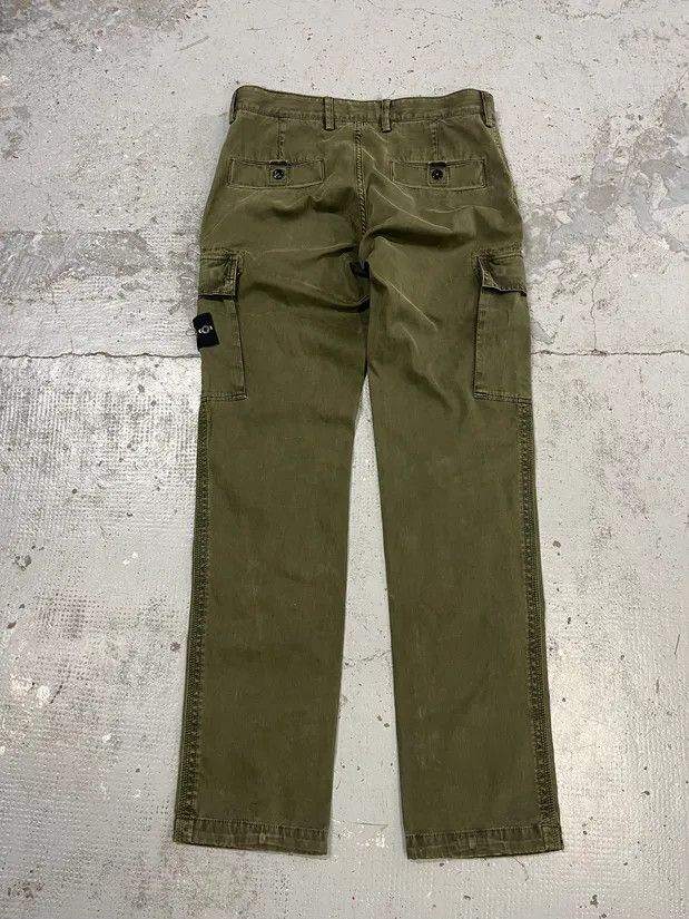 Stone Island Stone Island Khaki Green Cargo Pants Size US 31 - 9 Thumbnail