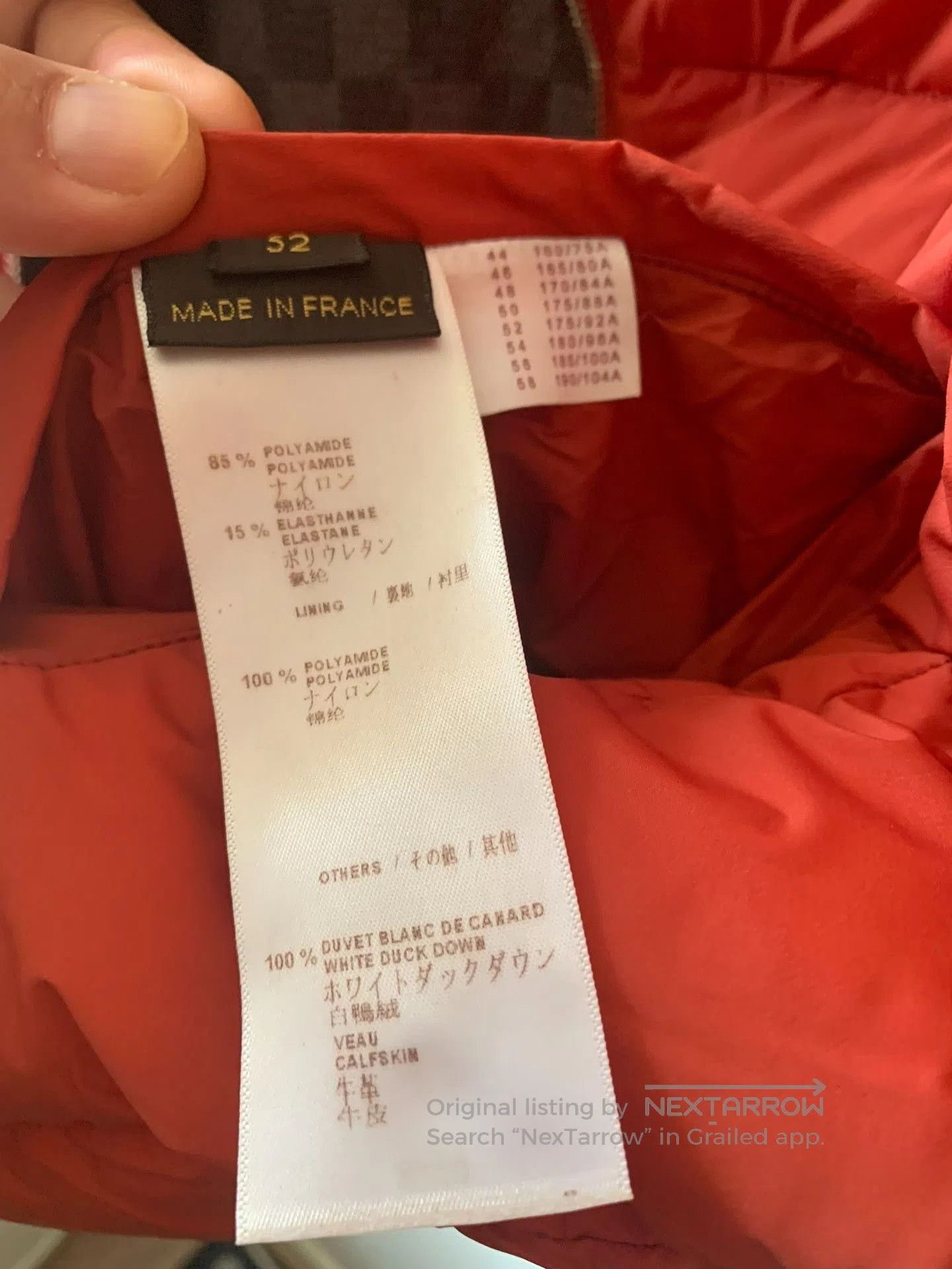 Louis Vuitton orange down vest by louis vuitton. Size US L / EU 52-54 / 3 - 7 Thumbnail
