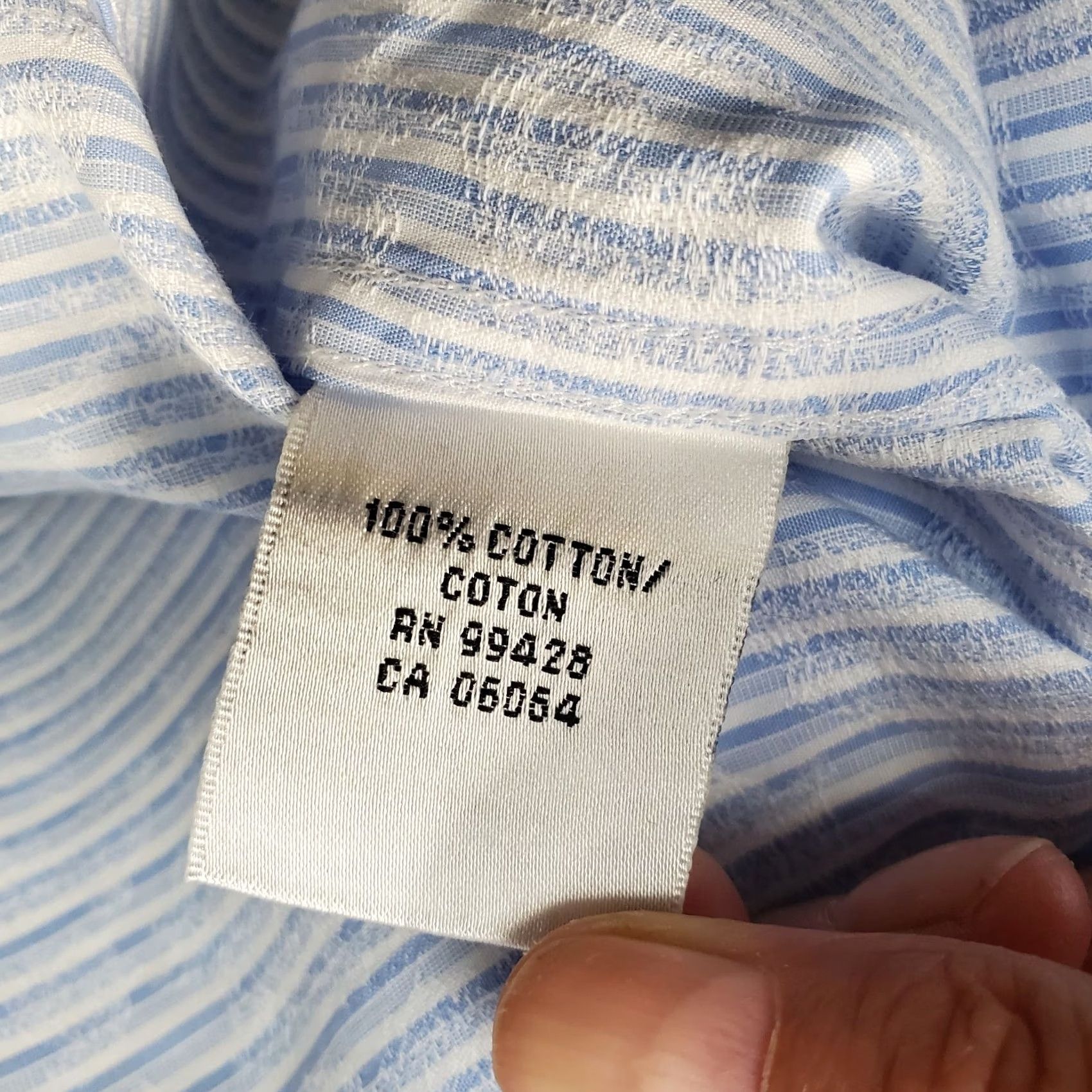 BUGATCHI Bugatchi Uomo Shirt Mens M Multi Striped Shaped Fit Long Sleeve Collar Button Up Size US M / EU 48-50 / 2 - 7 Thumbnail