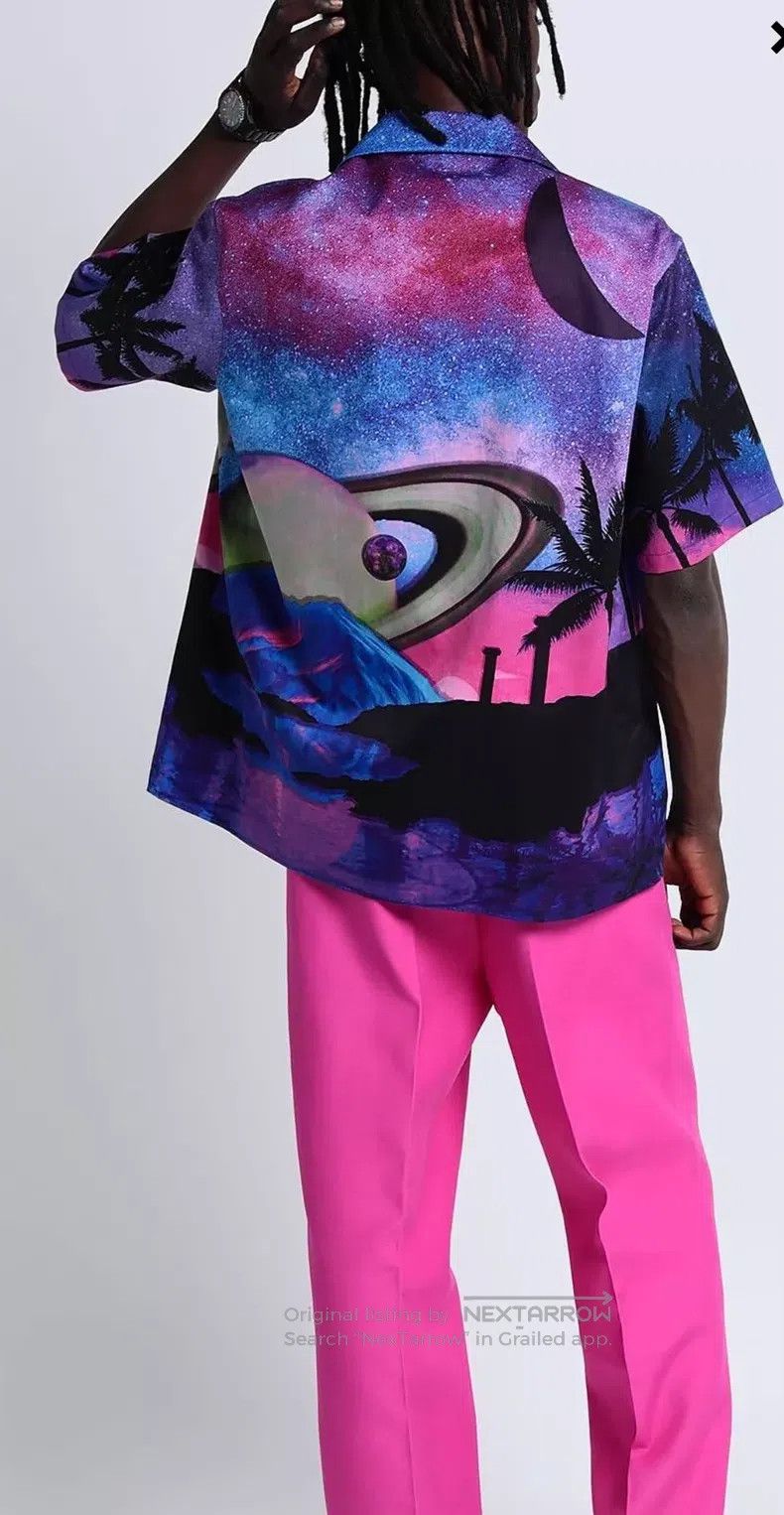 Valentino Valentino Genuine Cosmic Sky Oil Painting HD Printed Xavi Size US M / EU 48-50 / 2 - 2 Thumbnail