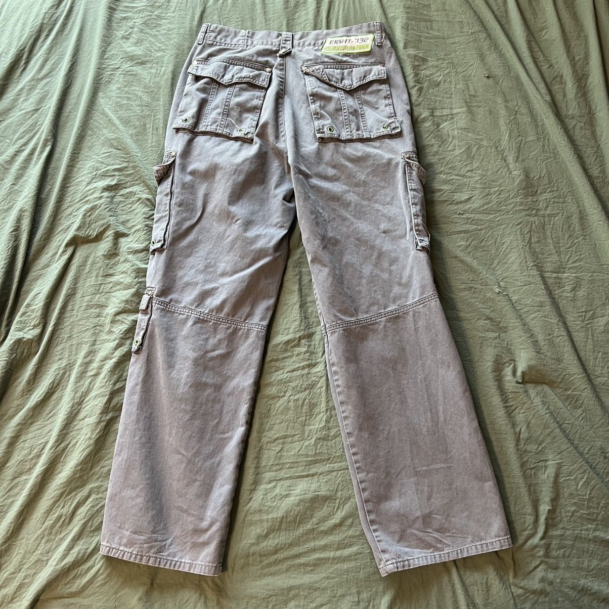 Vintage Grey vintage skater cargo pants Size US 34 / EU 50 - 7 Thumbnail