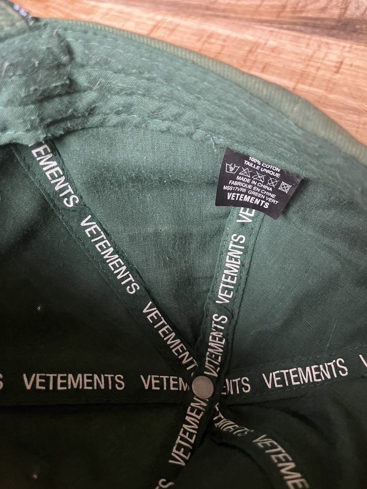 Vetements Vetements Polizei baseball cap Size ONE SIZE - 5 Thumbnail