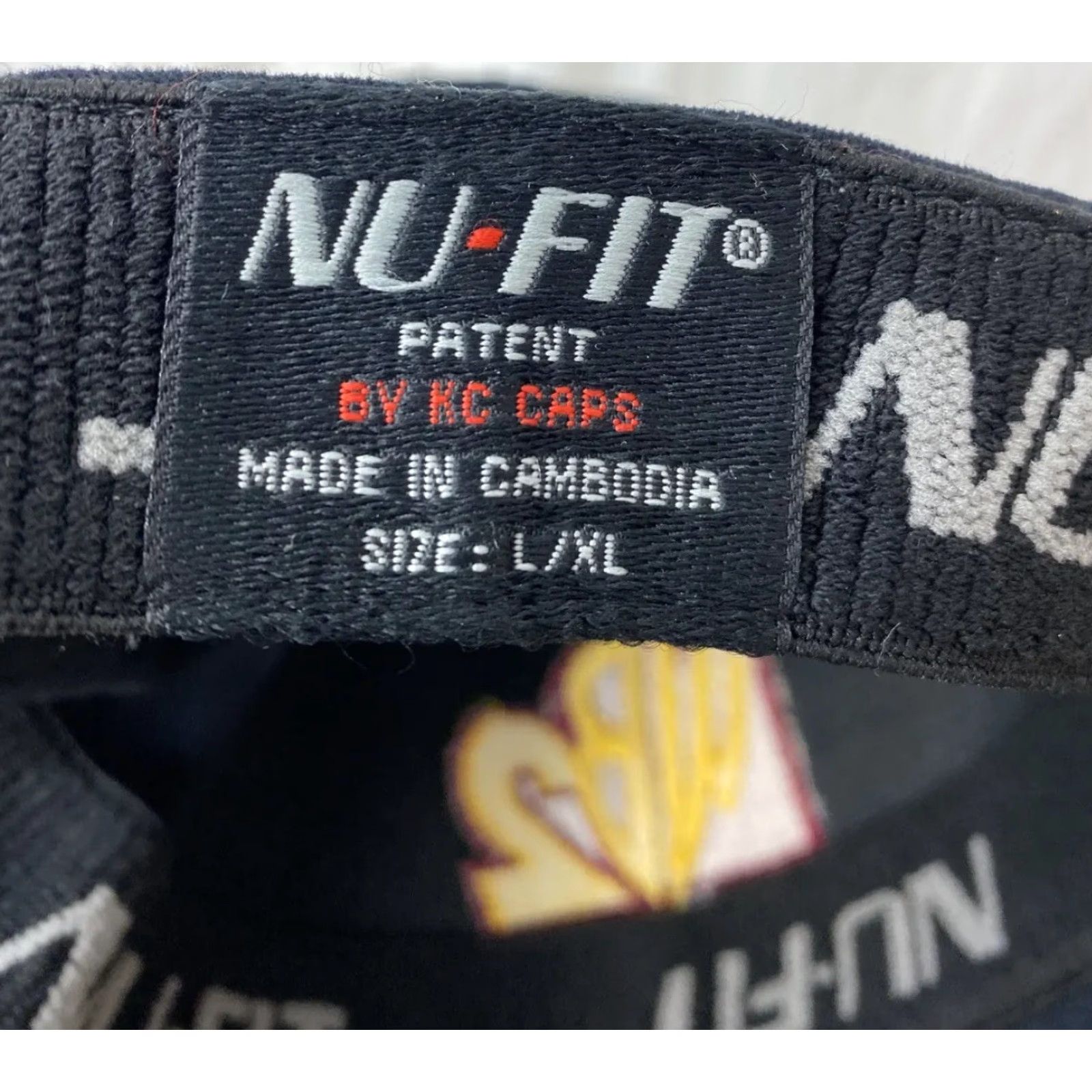 Vintage Nufit Warner Bros. Cap Baseball Hat Blue L-XL Adjustable Cotton Mens Size ONE SIZE - 7 Thumbnail
