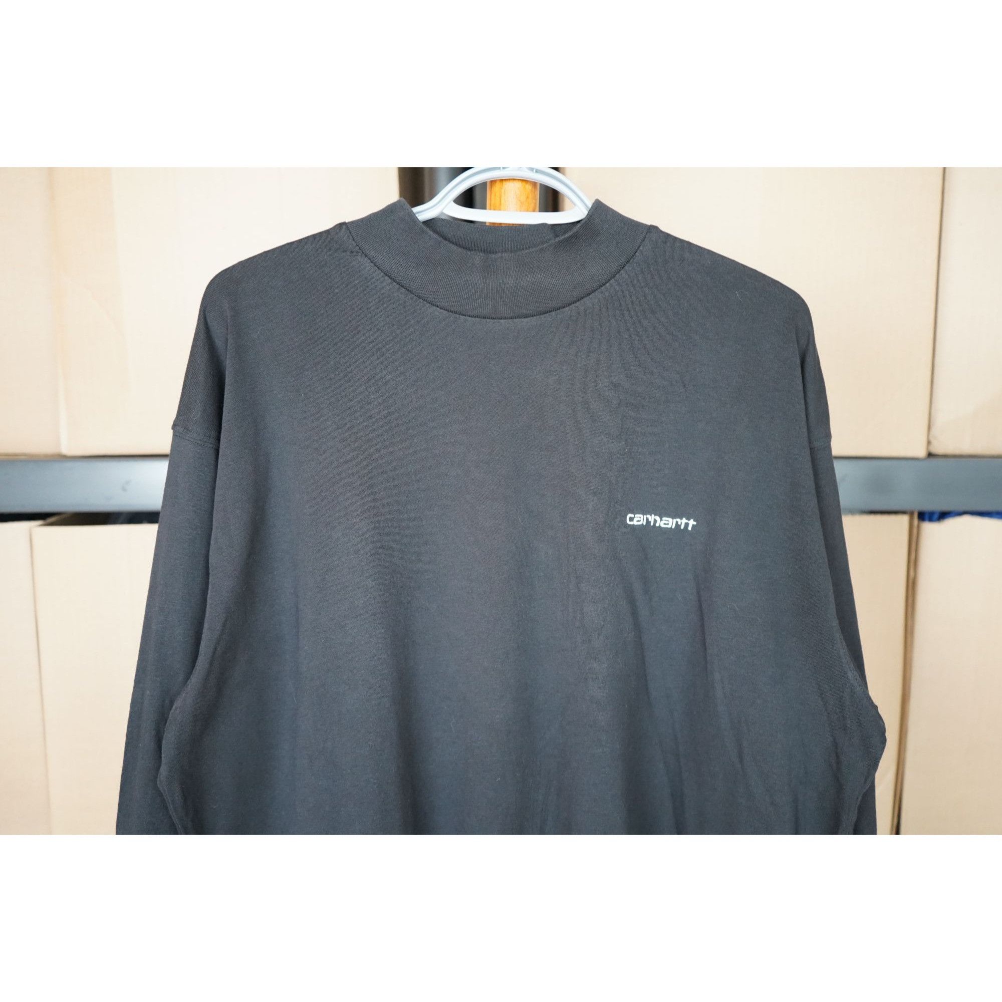 Carhartt Wip Carhartt WIP Highneck Script L/S Mens L Tshirt #378 Size US L / EU 52-54 / 3 - 3 Thumbnail