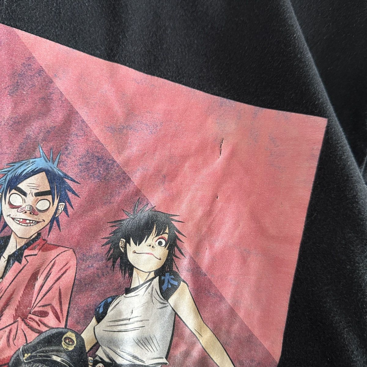 Band Tees Vintage 00s Gorillaz hype tee y2k muscic band rare merch og Size US L / EU 52-54 / 3 - 5 Thumbnail