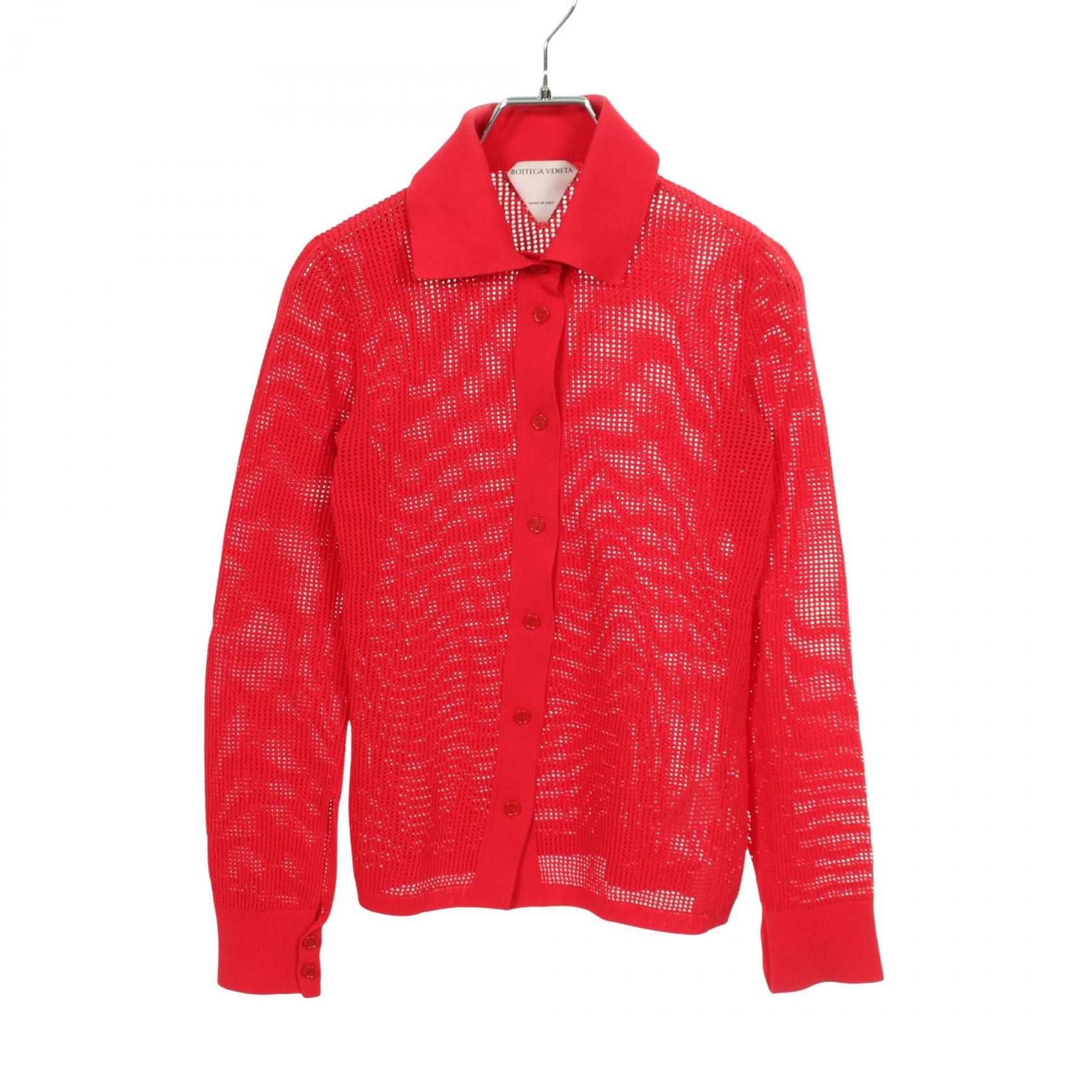 Bottega Veneta Bottega Veneta Bottega Veneta Cotton Nylon Cardigan Textile Tops 648977 DUTY FREE for USA Size ONE SIZE - 1 Thumbnail
