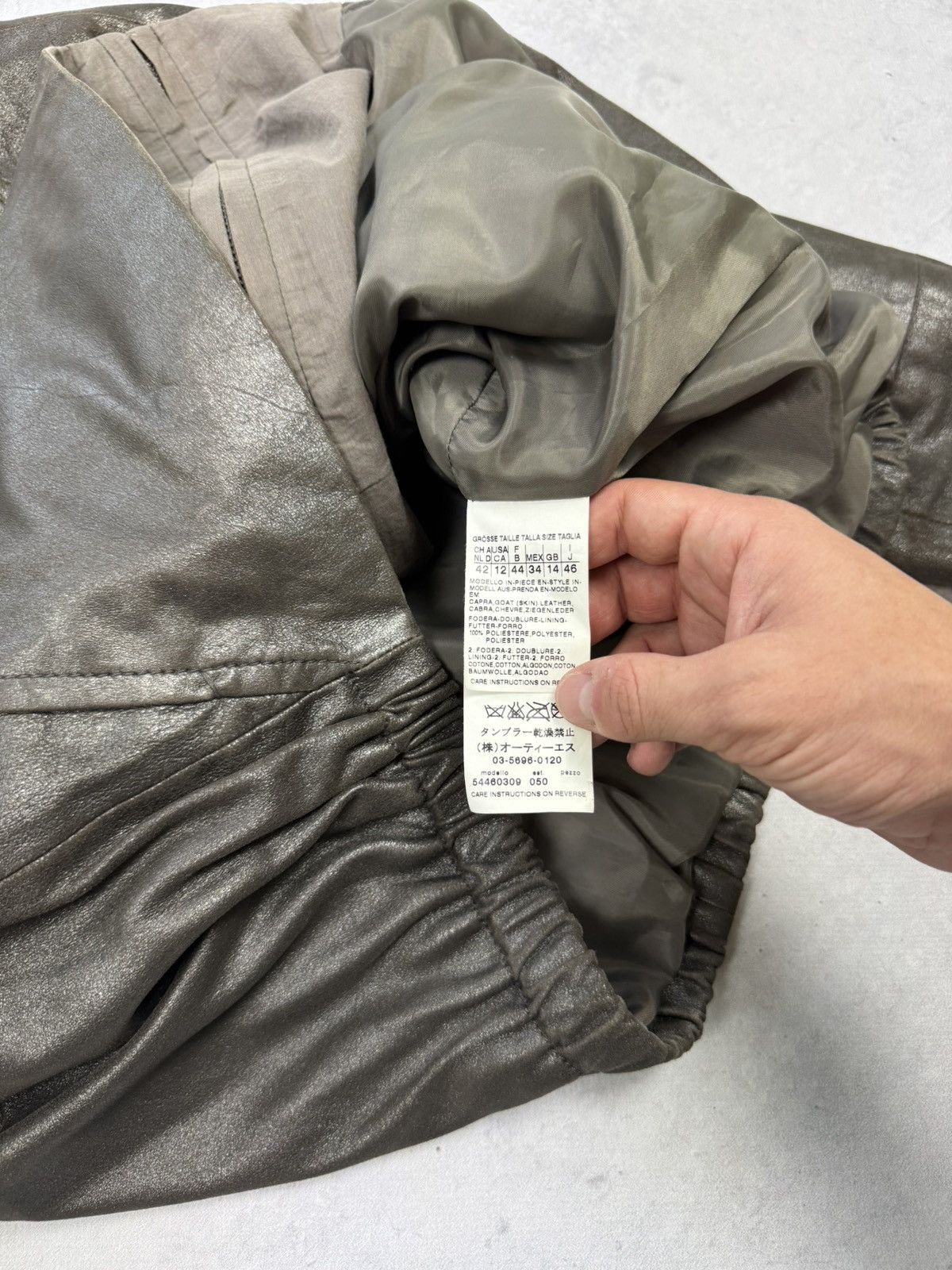Weekend Max Mara Weekend Max Mara Leather Jacket Size XL / US 12-14 / IT 48-50 - 7 Thumbnail