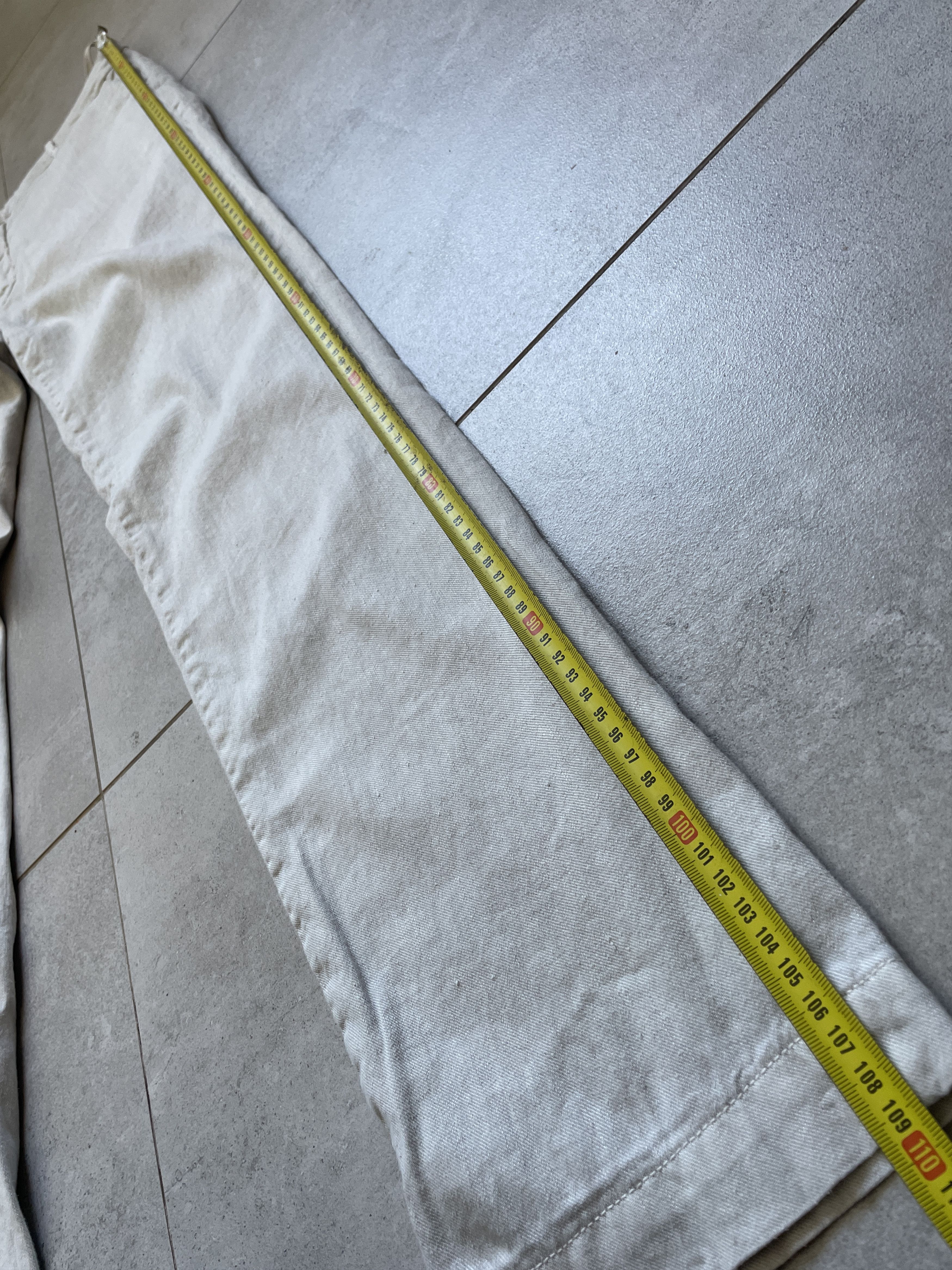 C.P. Company CREAM STONE ISLAND CP COMPANY LINEN LIGHT WEIGHT CHINO Size US 32 / EU 48 - 9 Thumbnail